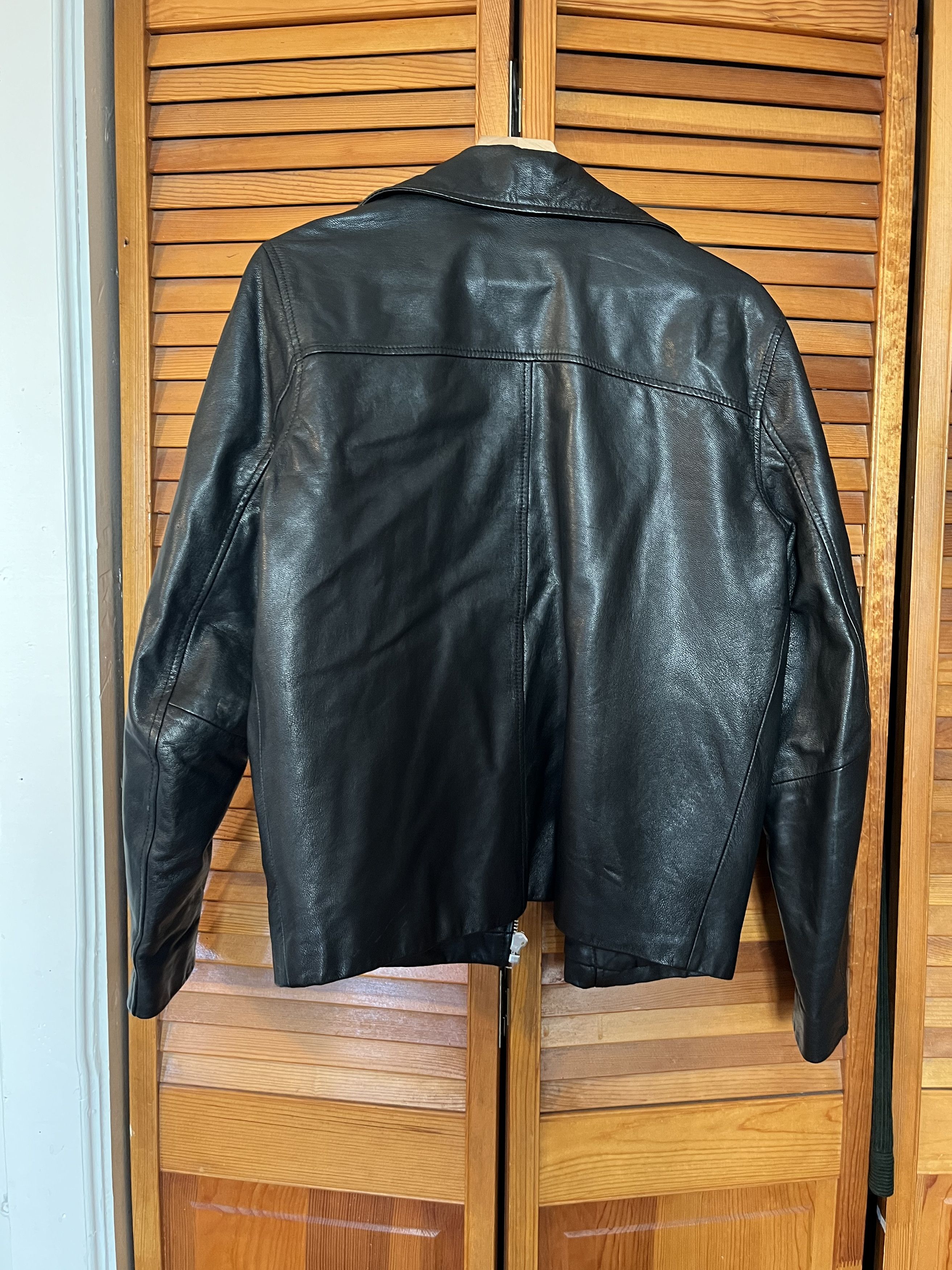 Asos Leather Moto Jacket Size US S / EU 44-46 / 1 - 3 Thumbnail