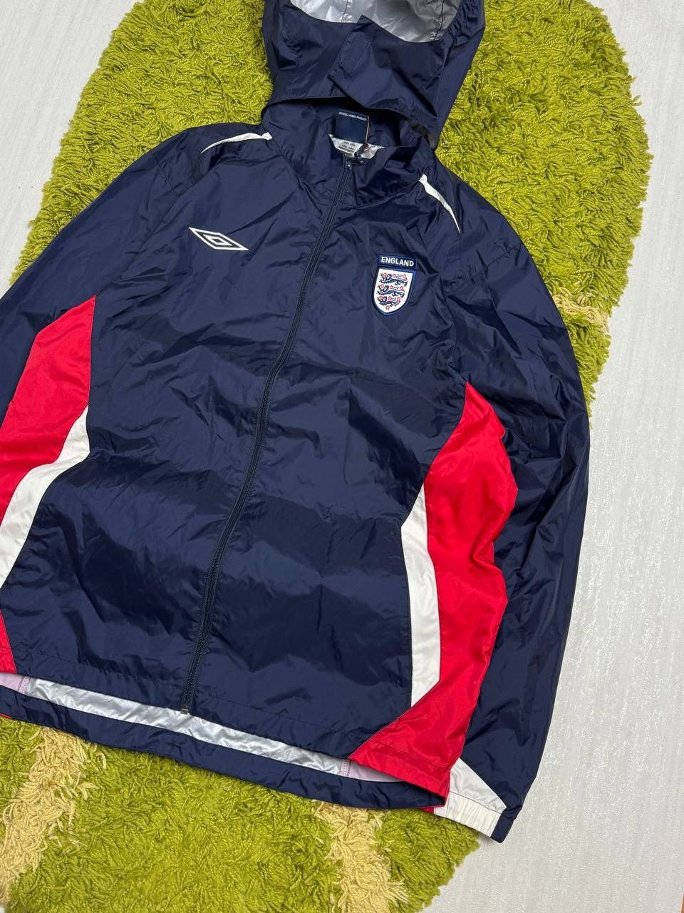 Umbro Vintage Umbro England Soccer Track Jacket Size US L / EU 52-54 / 3 - 2 Thumbnail