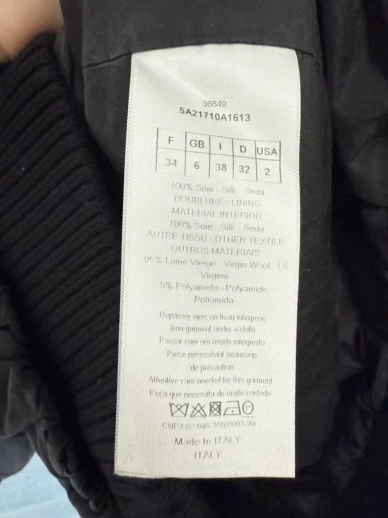 Dior Dior Black Vintage Zip Hoodie Jacket-2506 Size US XS / EU 42 / 0 - 4 Thumbnail