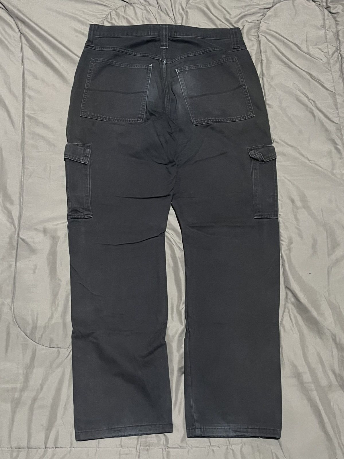 Wrangler Black Wrangler Lined Cargo Pants Size US 32 / EU 48 - 3 Thumbnail