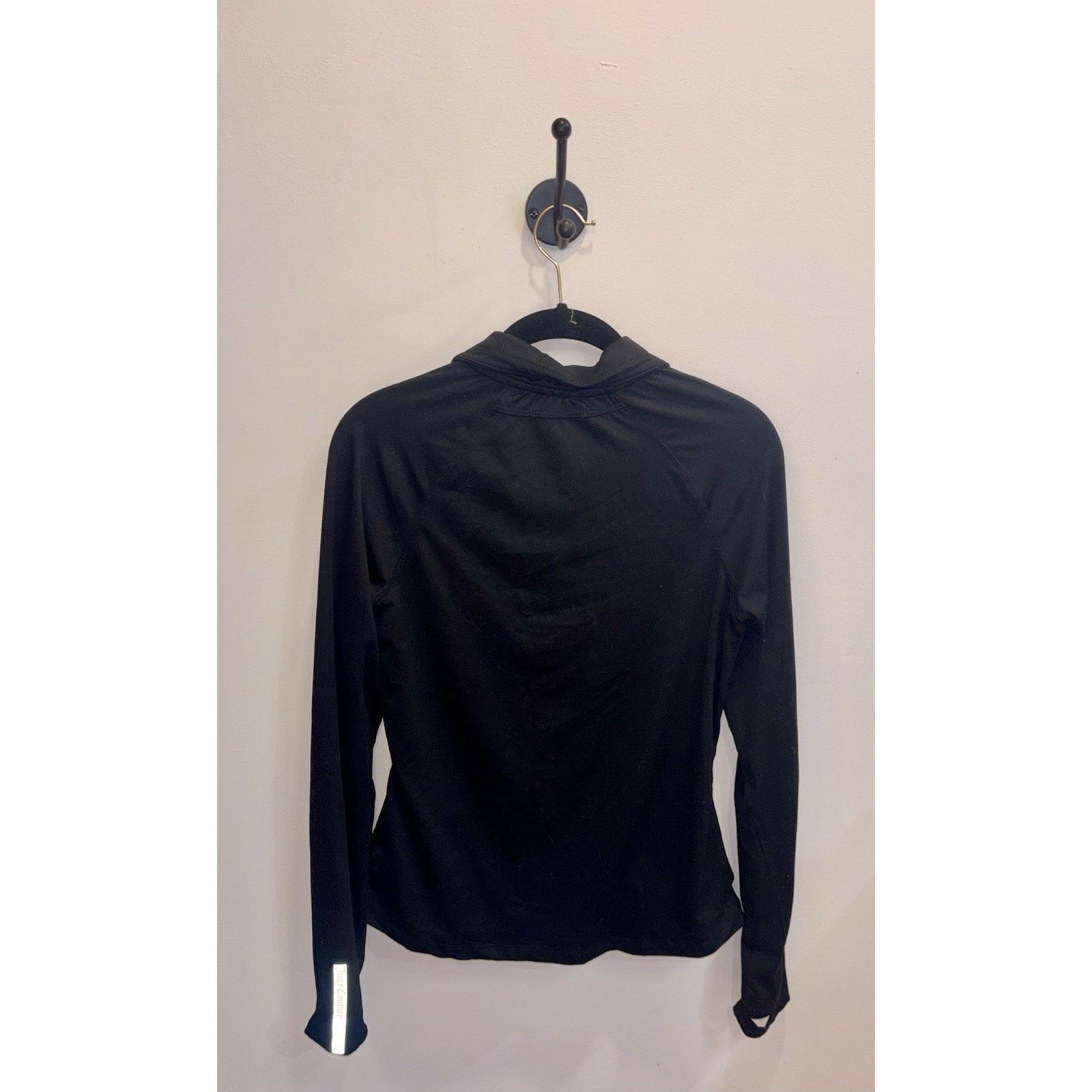 Juicy Couture Juicy Couture Black Track Jacket Zip Up Womens M Size M / US 6-8 / IT 42-44 - 7 Thumbnail