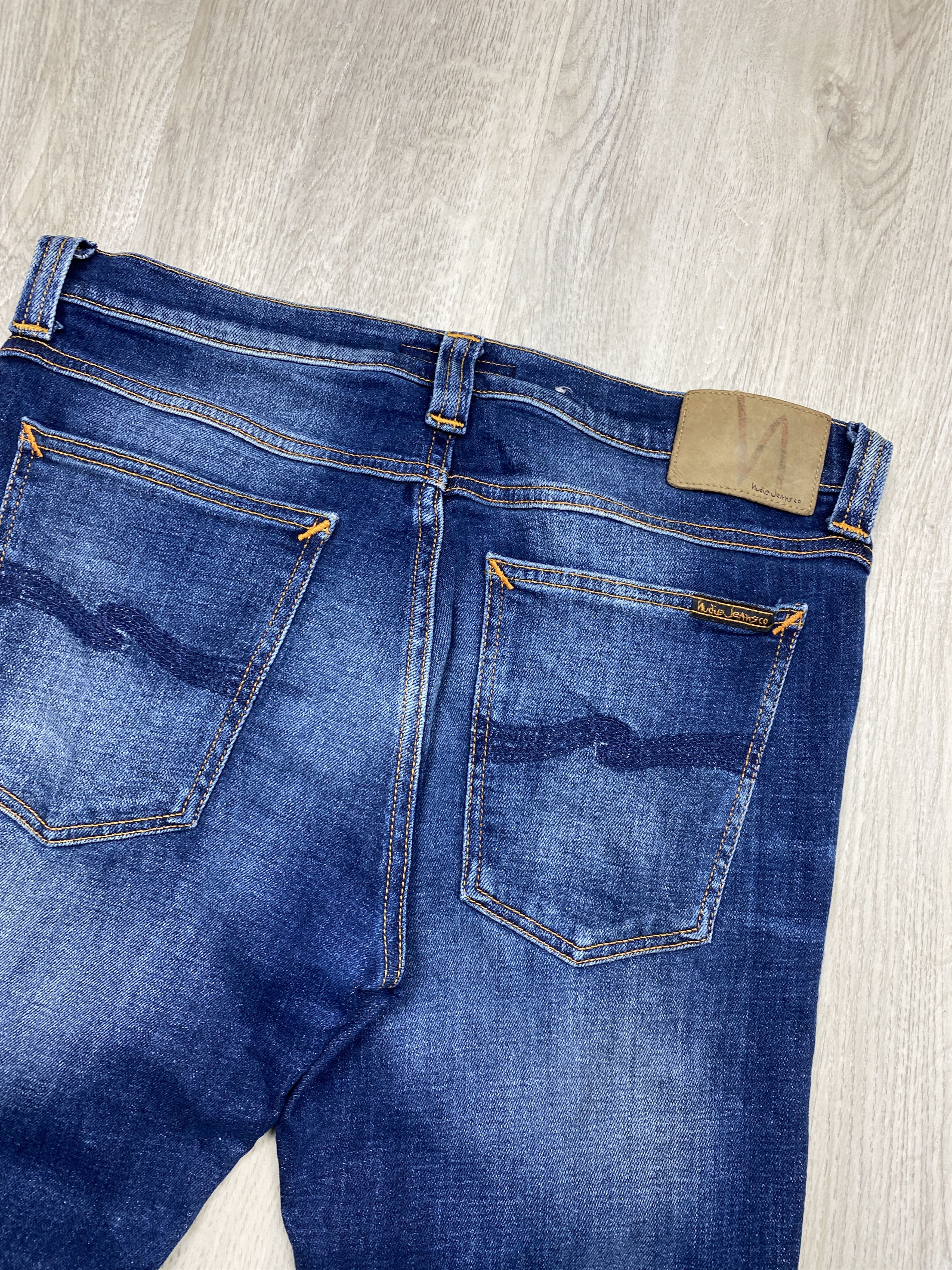Nudie Jeans Nudie Jeans Vintage Long John Mens Denim Pants Size US 32 / EU 48 - 2 Thumbnail