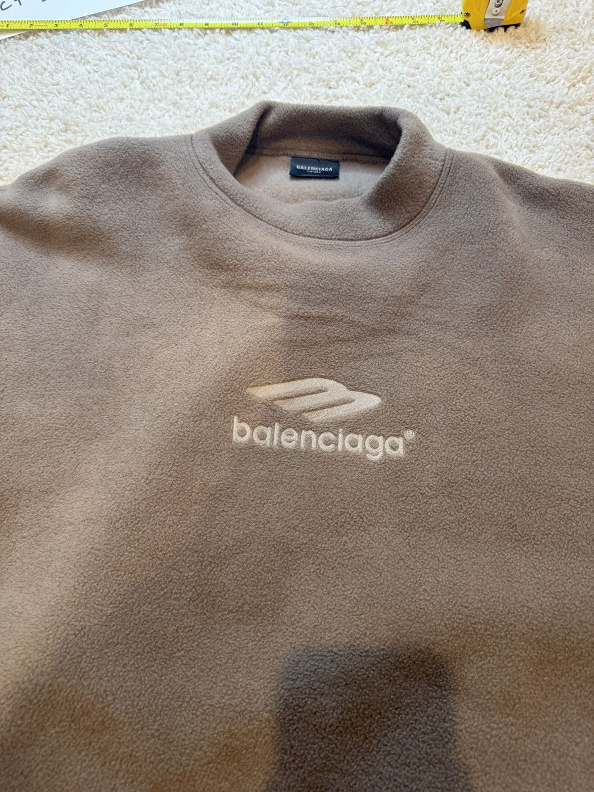 Balenciaga Balenciaga Fuzzy 3B Sweater Size US M / EU 48-50 / 2 - 2 Thumbnail
