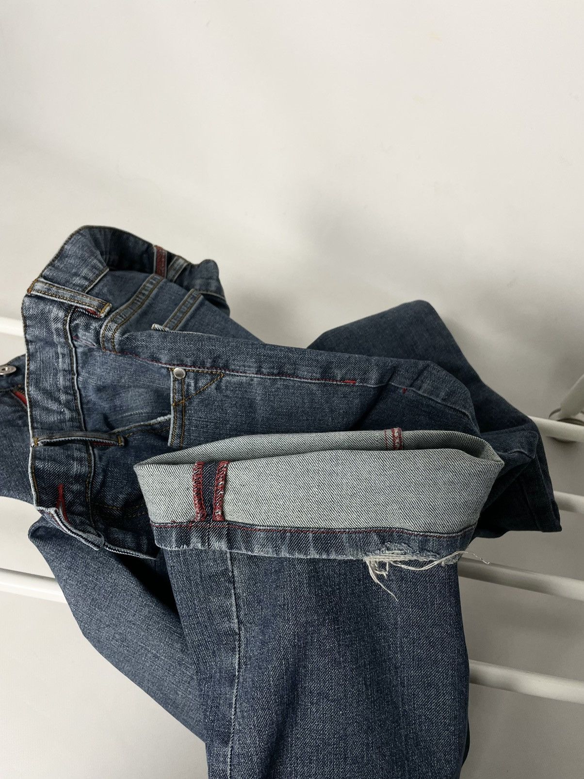 DC Vintage DC Aidan 2 Printed Pocket Supreme Skater Denim Jeans Size US 35 - 14 Thumbnail