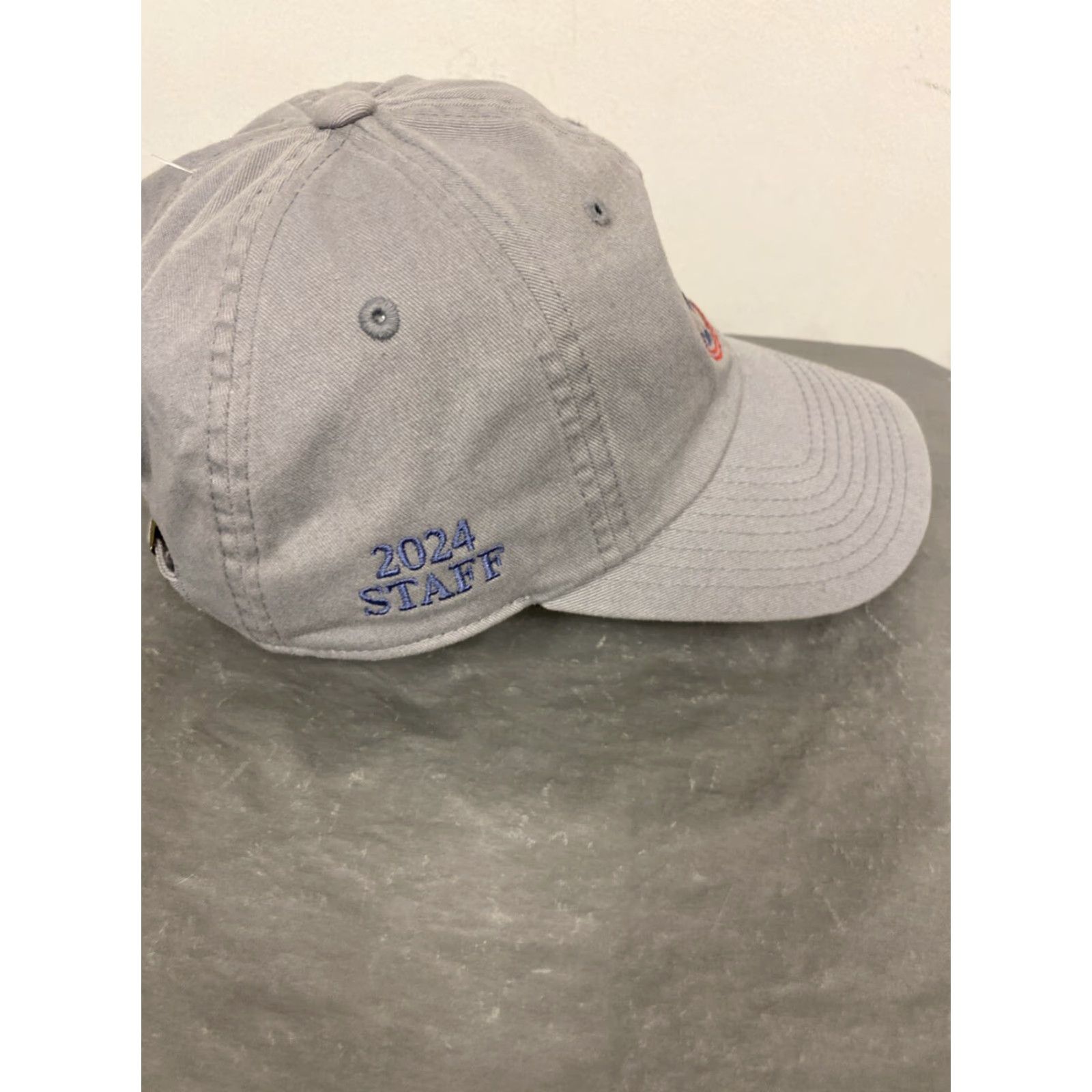 American Needle VINTAGE American Needle Baseball Cap Men Adjustable Strapback Gray Outdoor Casual Spring Summer Men Size ONE SIZE - 4 Thumbnail