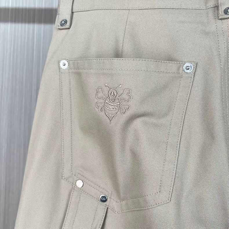 Dior Dior Stussy co-branded embroidered letter lumberjack trouse Size US 28 / EU 44 - 5 Thumbnail