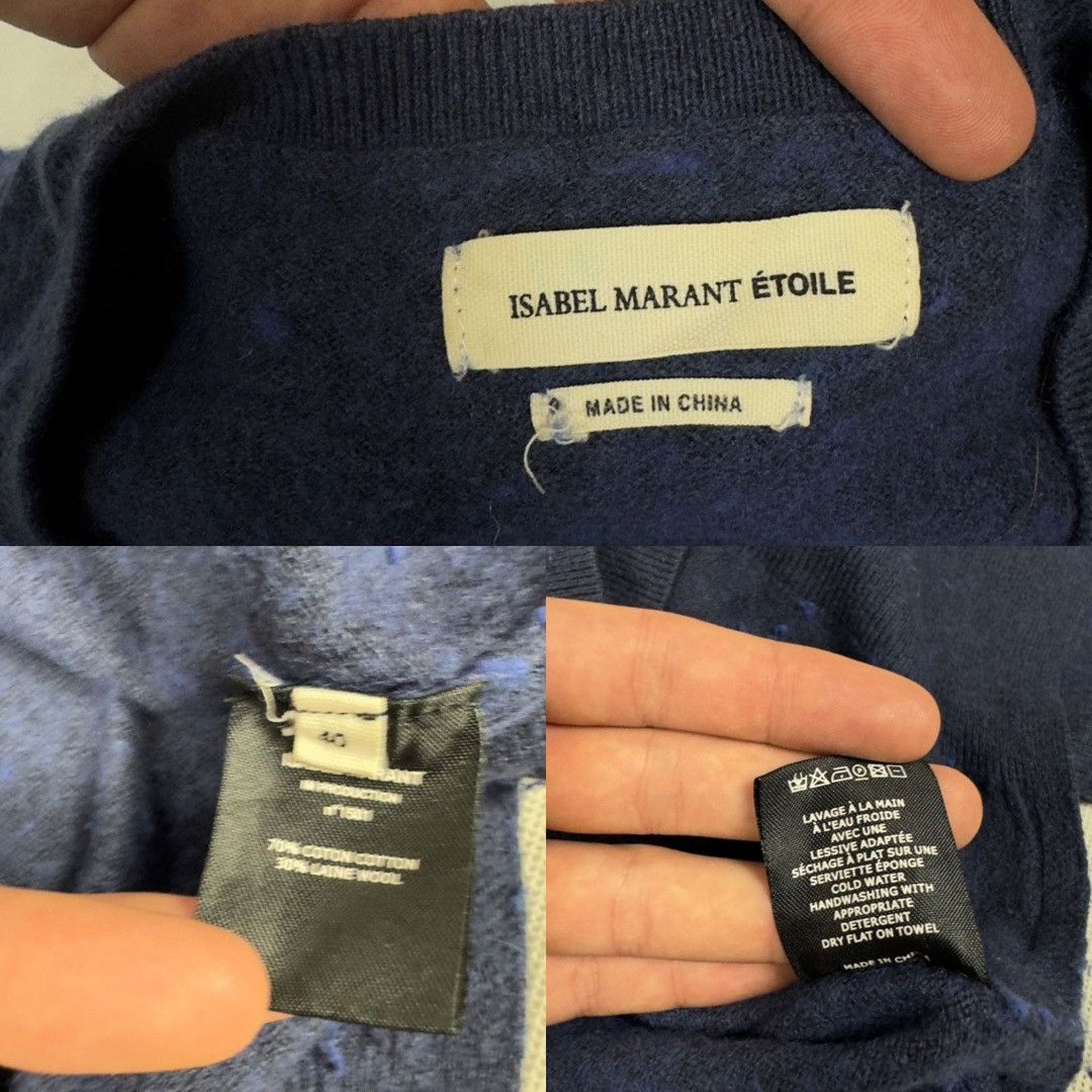 Isabel Marant Isabel Marant Etoile Pullover Sweater Size US M / EU 48-50 / 2 - 2 Thumbnail