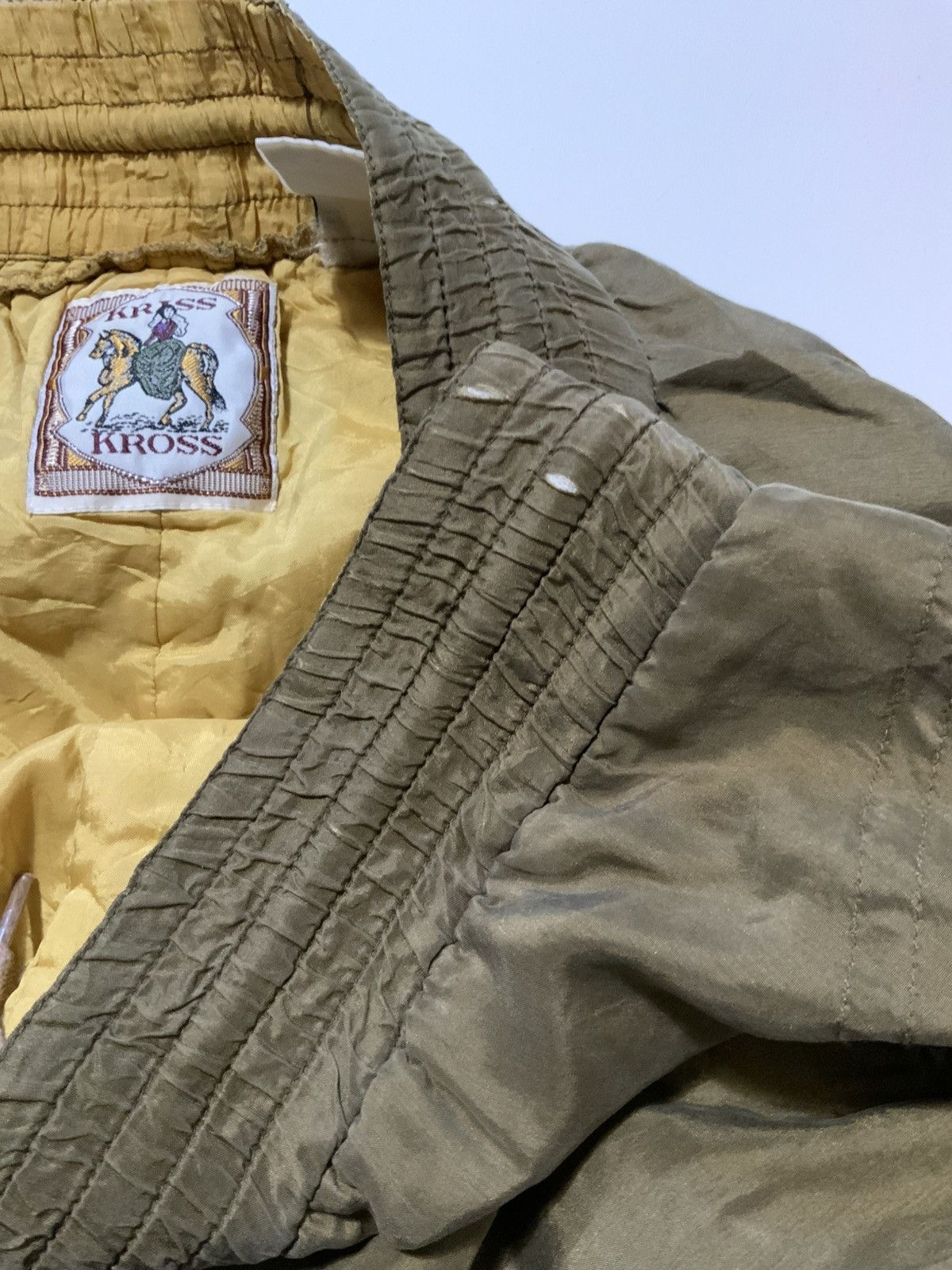 Vintage VTG 80s 90s Kriss Kross 100% Silk Windbreaker Jogger Pants Size US 36 / EU 52 - 9 Thumbnail