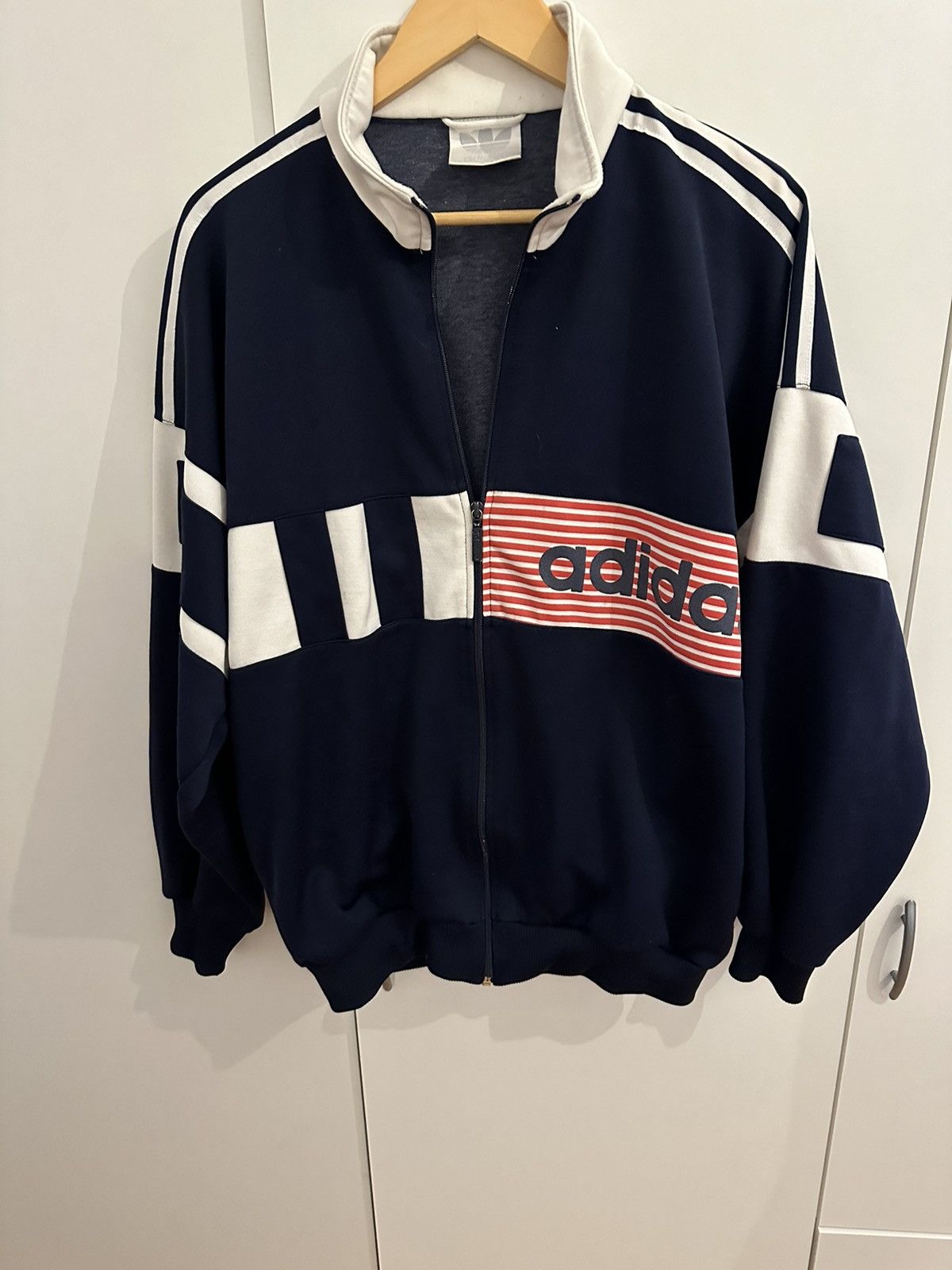 Adidas Adidas Jacket Size L Vintage vintage Retro Jacke Size US L / EU 52-54 / 3 - 3 Thumbnail