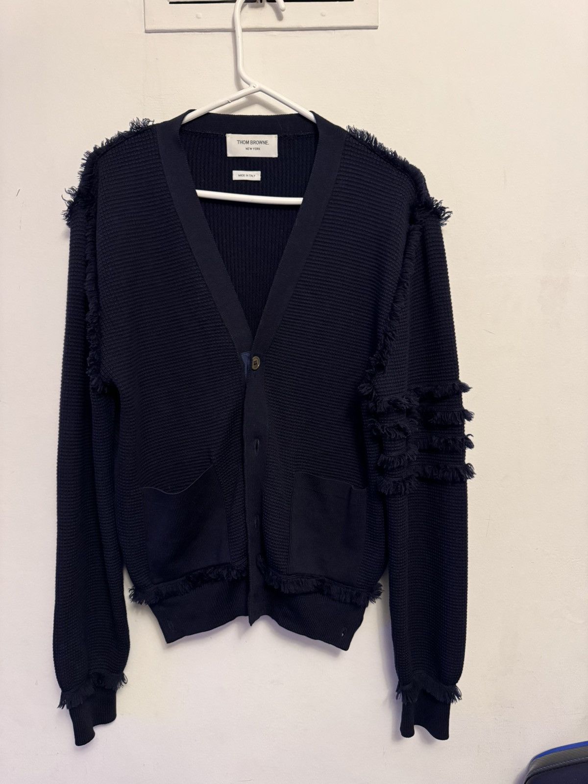 Thom Browne Thom Browne Frilled Cardigan Size US M / EU 48-50 / 2 - 1 Thumbnail