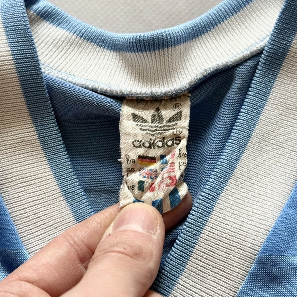 Adidas 80s Adidas West Germany Stripped Longsleeve Football Jersey Size US M / EU 48-50 / 2 - 12 Thumbnail