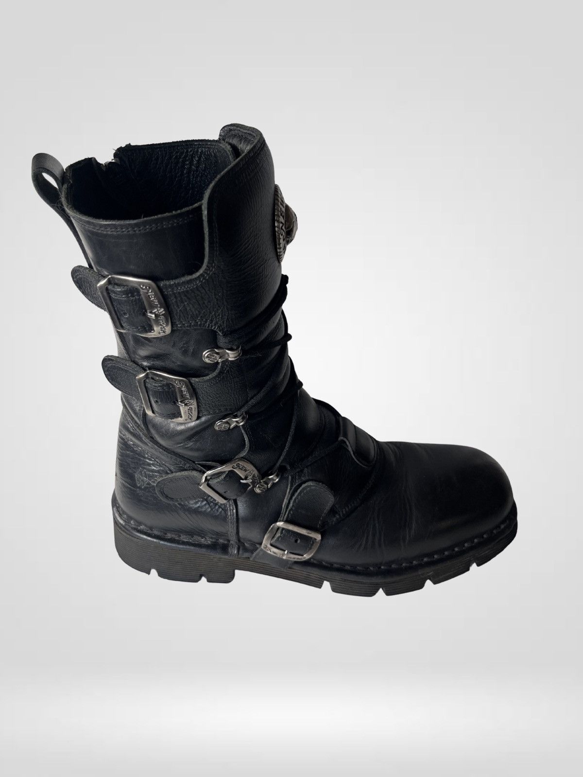 New Rock New Rock Boots - All Black Size US 8 / EU 41 - 3 Thumbnail