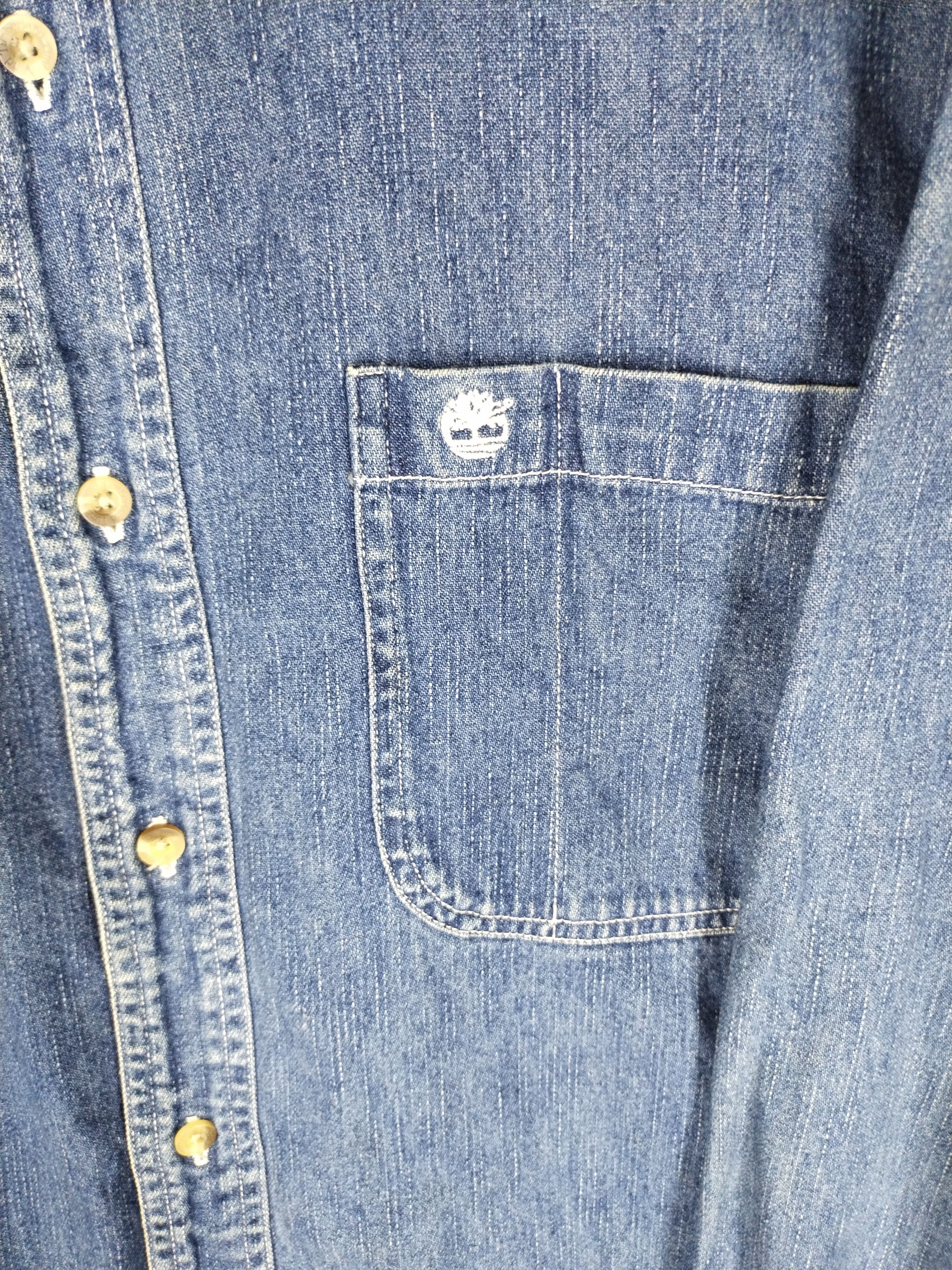 Timberland Timberland Denim Single Pocket Long Sleeve Size US M / EU 48-50 / 2 - 7 Thumbnail