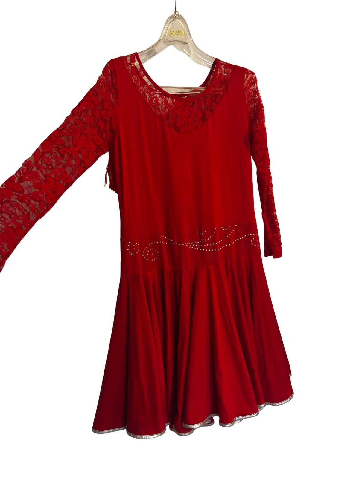 Other Red dance Dress.wf1235 Size S / US 4 / IT 40 - 5 Thumbnail