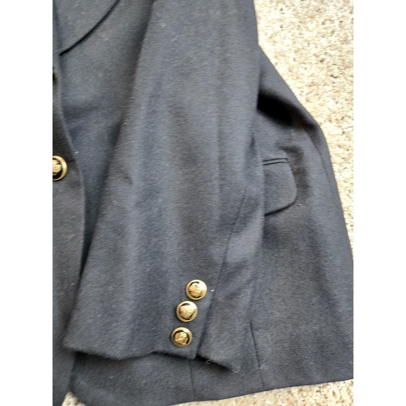 Pendleton VINTAGE Pendleton Blazer Womens 38 Black Wool Single-Breasted Lined 90s Jacket Blazer Womens Black Wool Size XS / US 0-2 / IT 36-38 - 3 Thumbnail