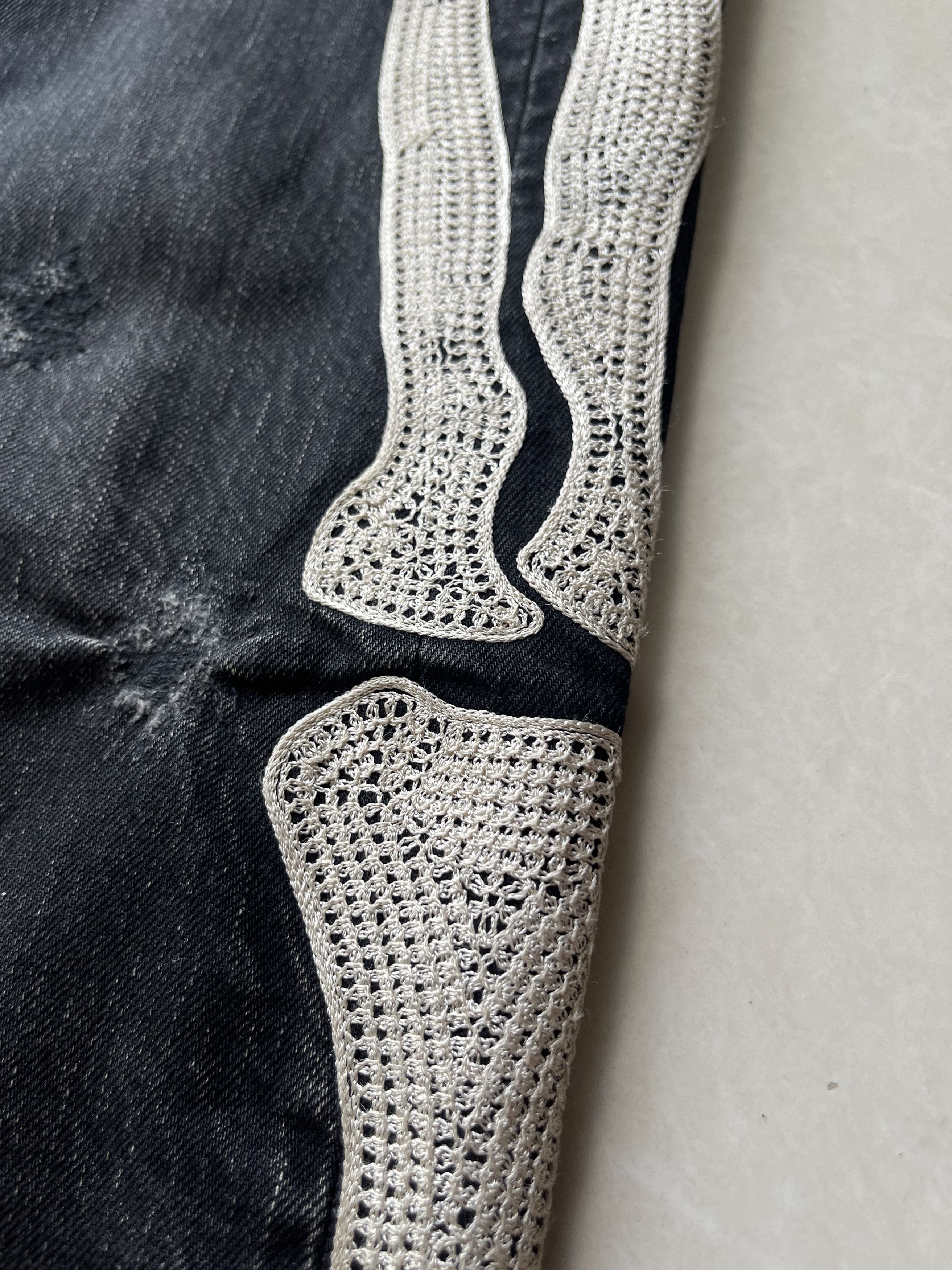 Kapital Kapital Bone Denim 5P Shorts *OG* Size US 36 / EU 52 - 6 Thumbnail