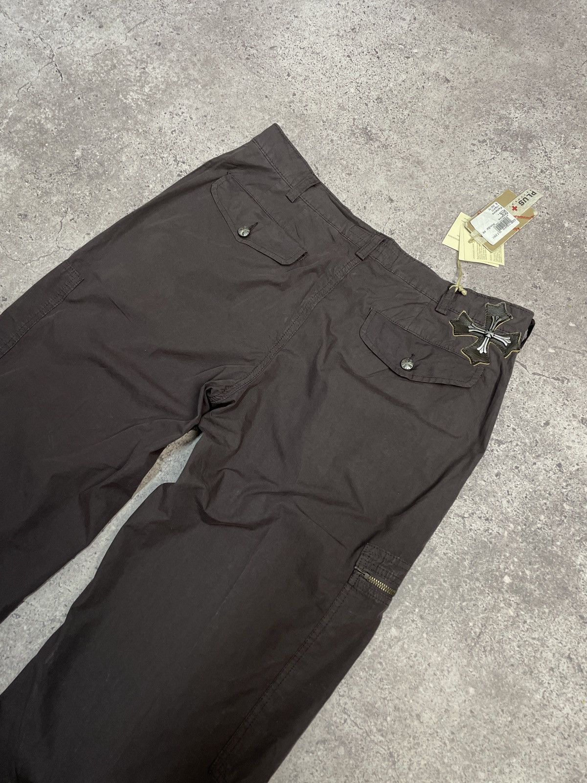 Ed Hardy Vintage Chrome hearts Style Cargo Pants Y2K Size US 30 / EU 46 - 13 Thumbnail