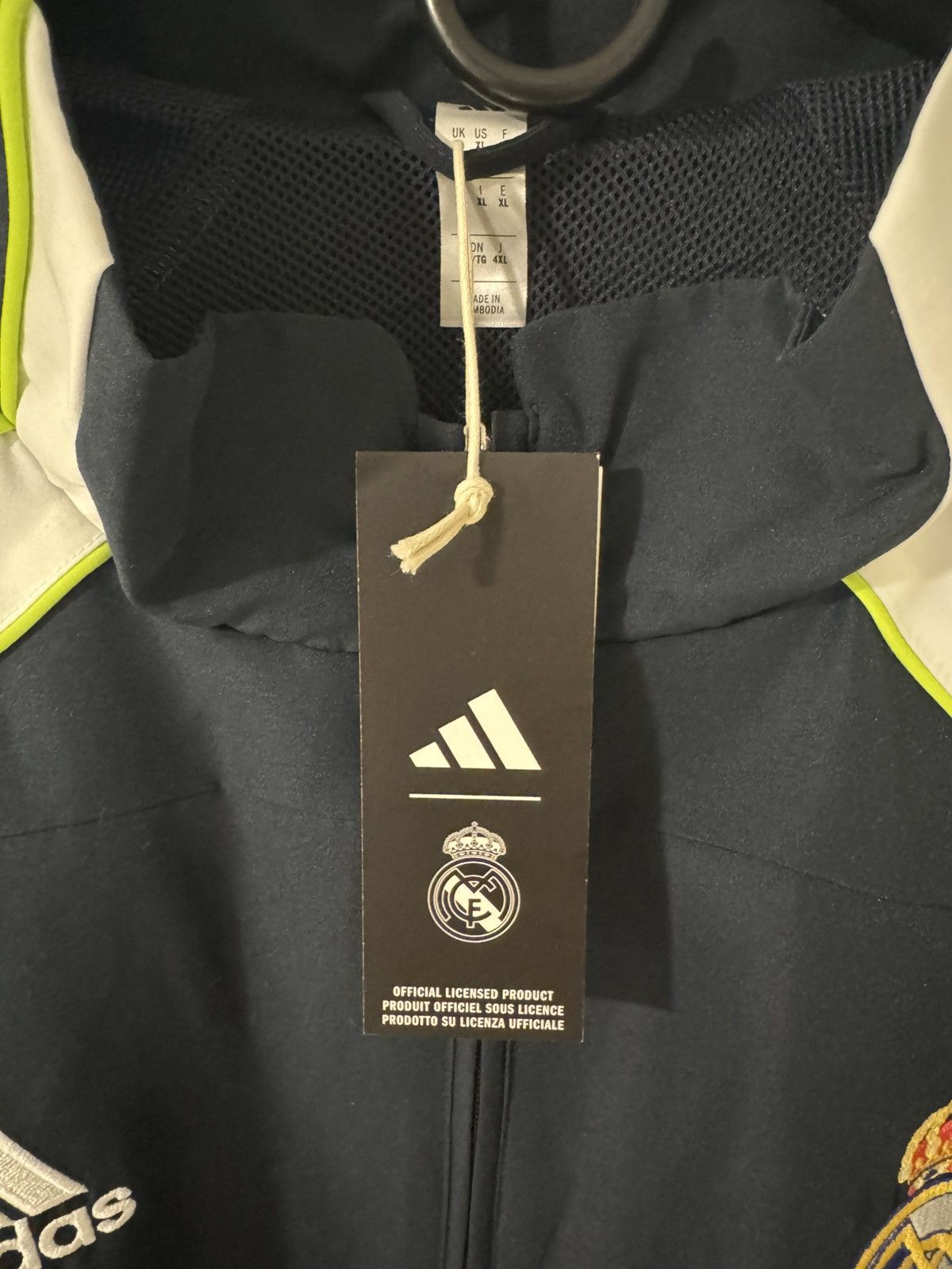 Adidas Real Madrid Adidas Urban Purist Track Jacket 2024-2025 Size US XL / EU 56 / 4 - 4 Thumbnail