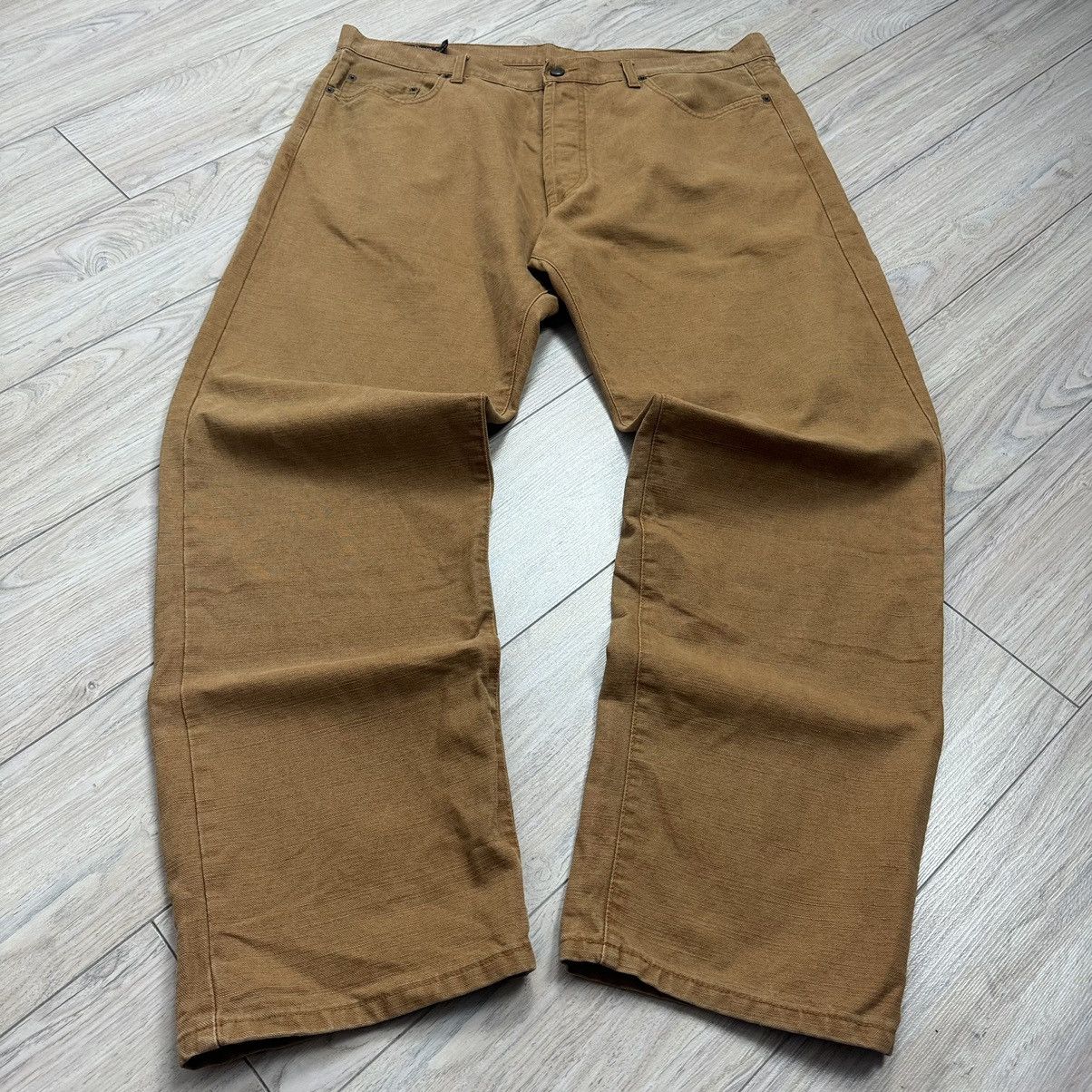Marlboro Vintage 90s Marlboro Classics British Khaki Baggy Pants Size US 40 / EU 56 - 1 Thumbnail
