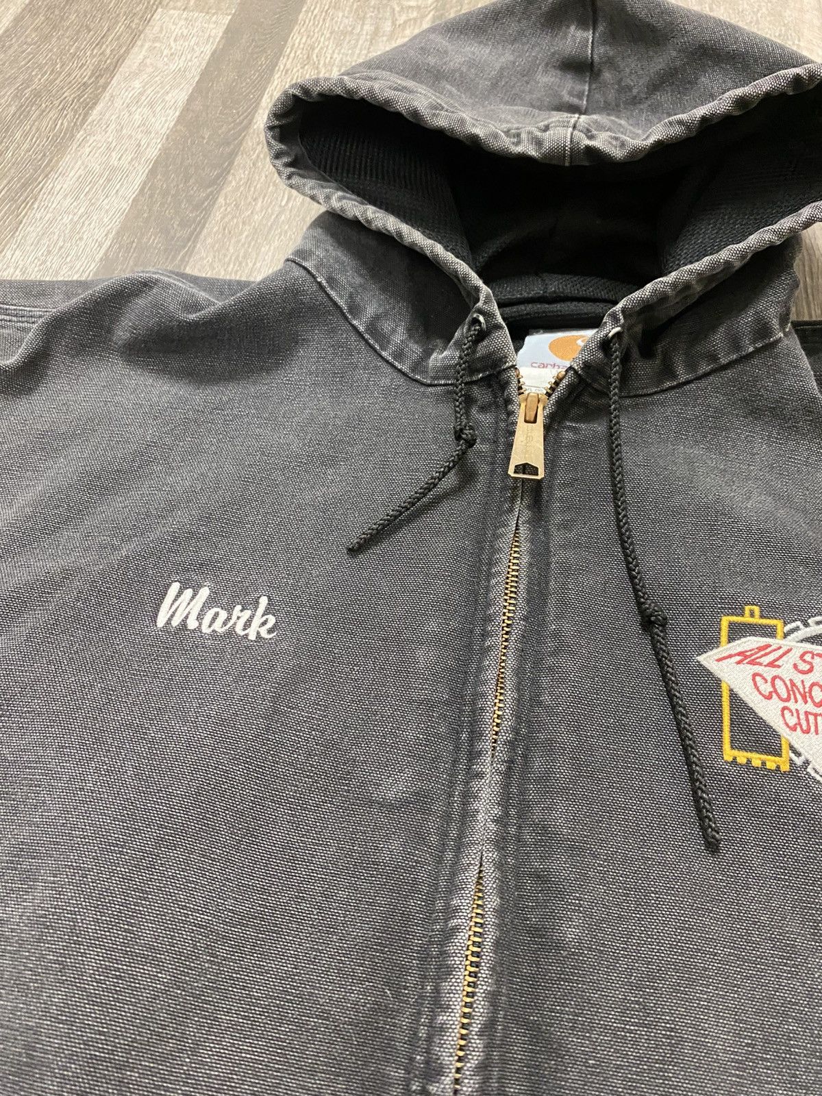 Carhartt Vintage Carhartt Active Sun Faded Jacket Made in Usa Y2K Size US XL / EU 56 / 4 - 4 Thumbnail