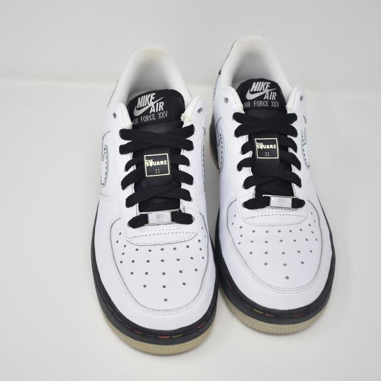 Nike 2007 Nike Air Force 1 Low “White/Black” with rainbow Size US 7.5 / IT 37.5 - 4 Thumbnail