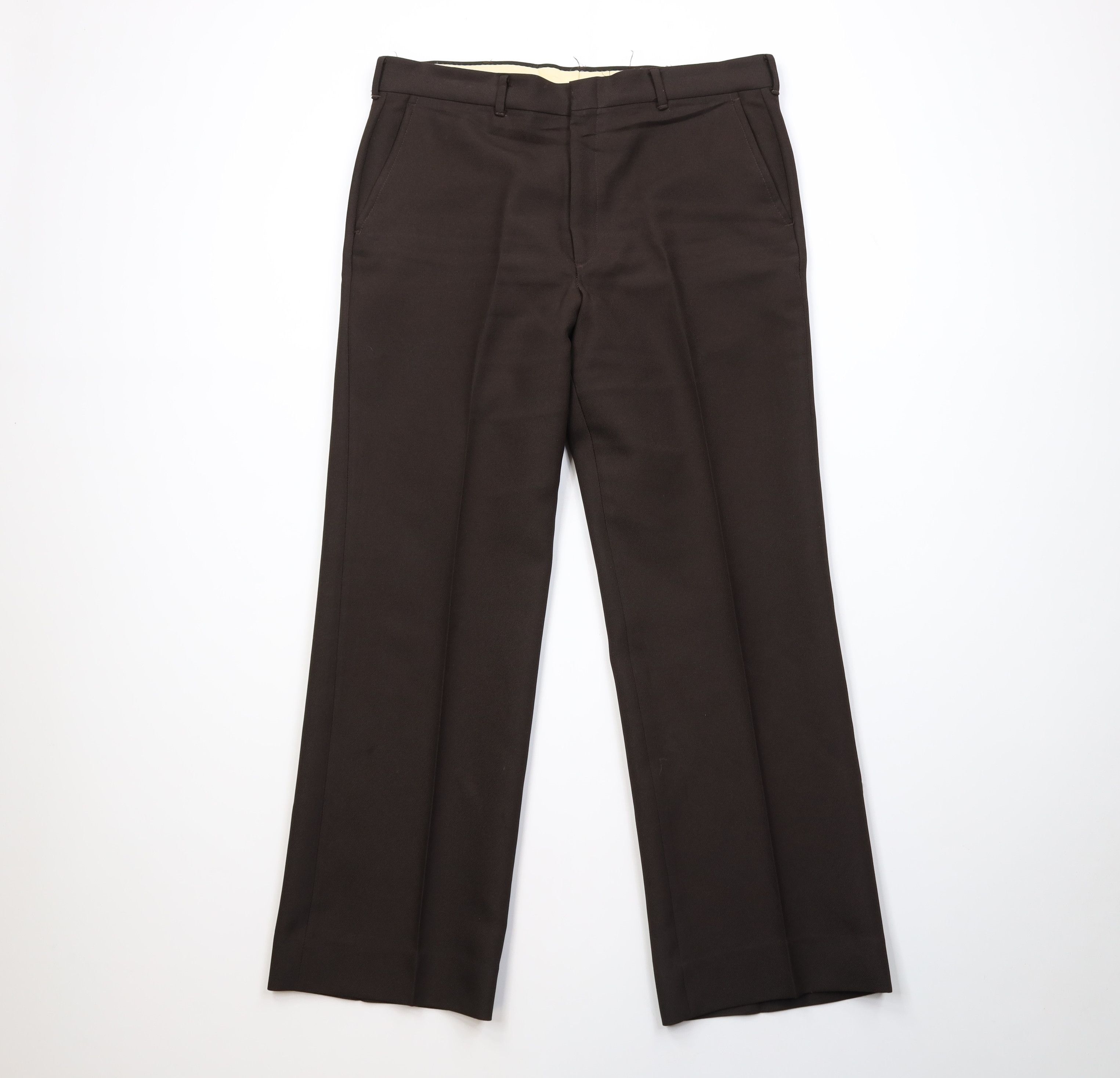 Vintage Vintage 70s Streetwear Wide Leg Bell Bottoms Chino Pants USA Size US 36 / EU 52 - 1 Thumbnail