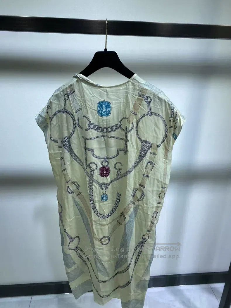 Hermes Hermes Dress Made of Mulberry Silk Material Size XS / US 0-2 / IT 36-38 - 4 Thumbnail