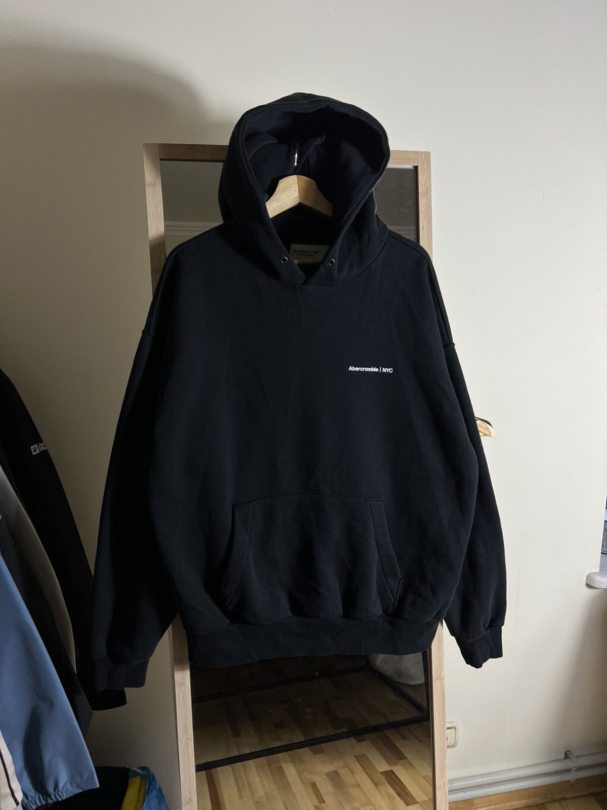 Abercrombie & Fitch Abercrombie & Fitch Micro-Logo Popover Hoodie casual black Size US M / EU 48-50 / 2 - 1 Thumbnail