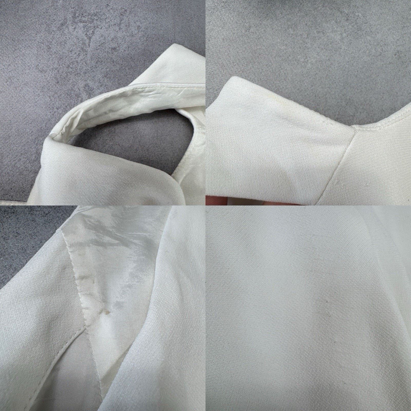 Givenchy Givenchy Women Jumpsuit White Overall Size 36 Viscose Size 26" / US 2 / IT 38 - 19 Thumbnail