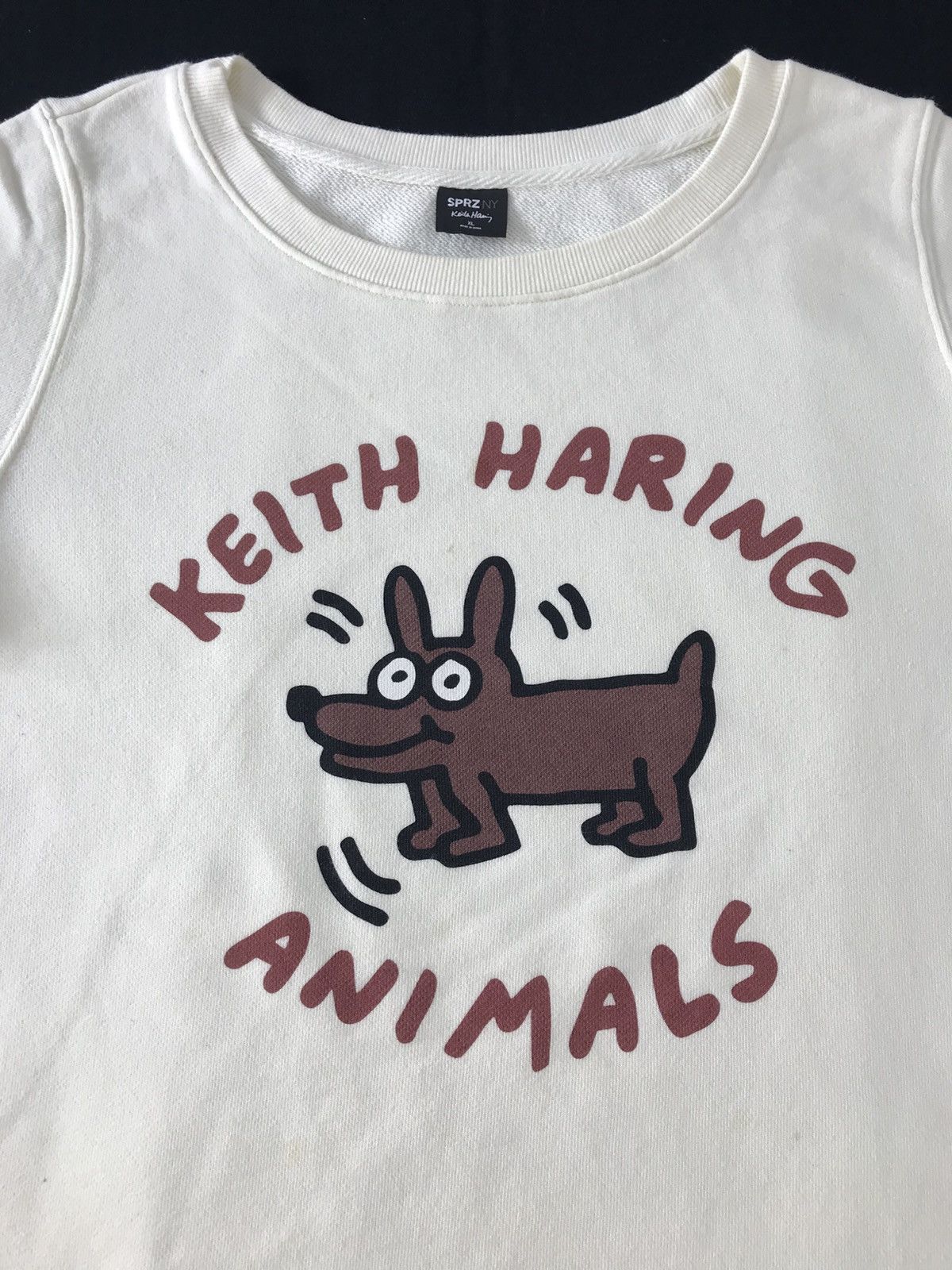Keith Haring Hype Keith Haring Animal Dog Logo Sweatshirt Pull Over Size US L / EU 52-54 / 3 - 4 Thumbnail