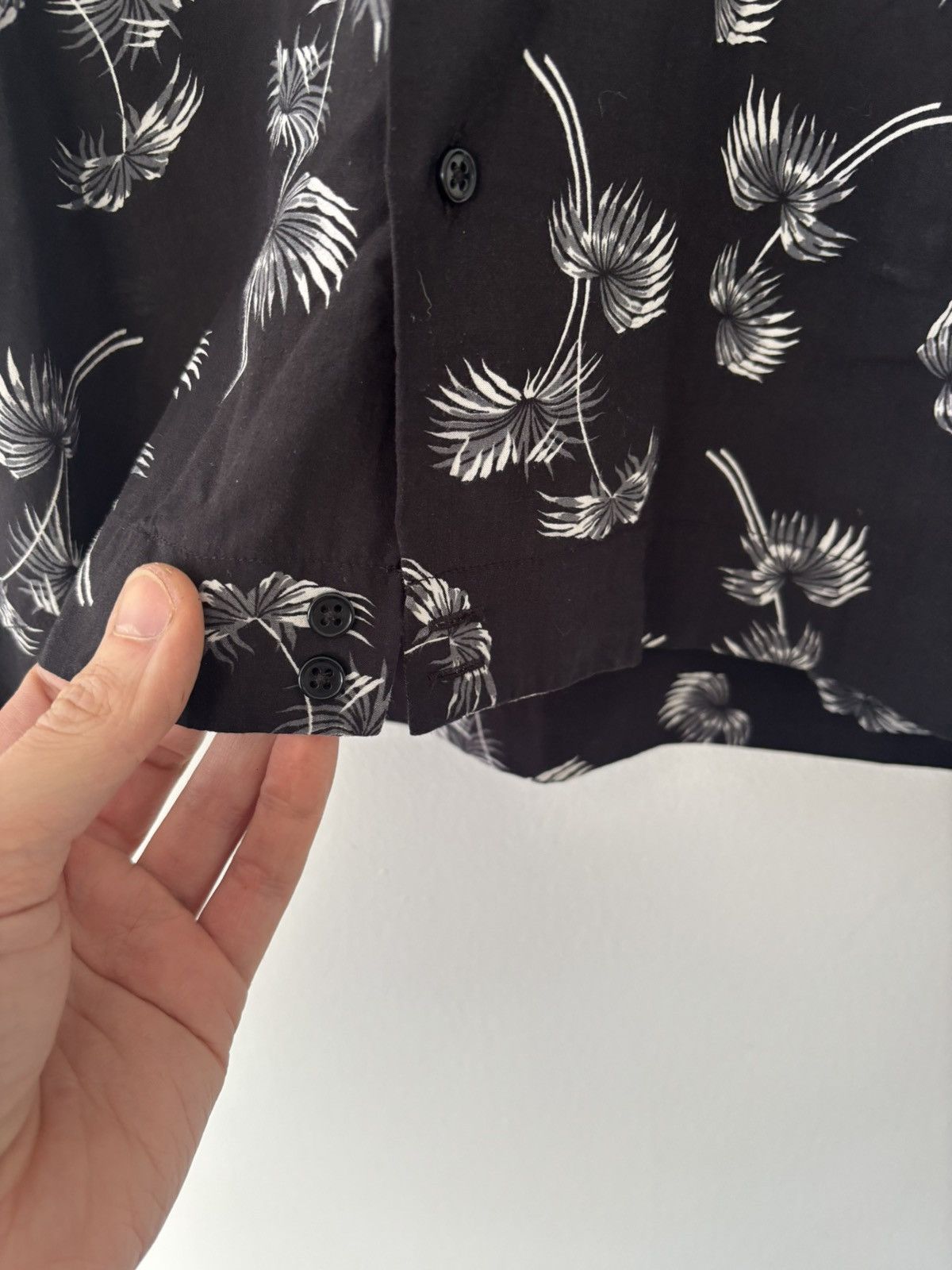 Sandro Sandro Retro Palm Tree Shirt Size US L / EU 52-54 / 3 - 7 Thumbnail