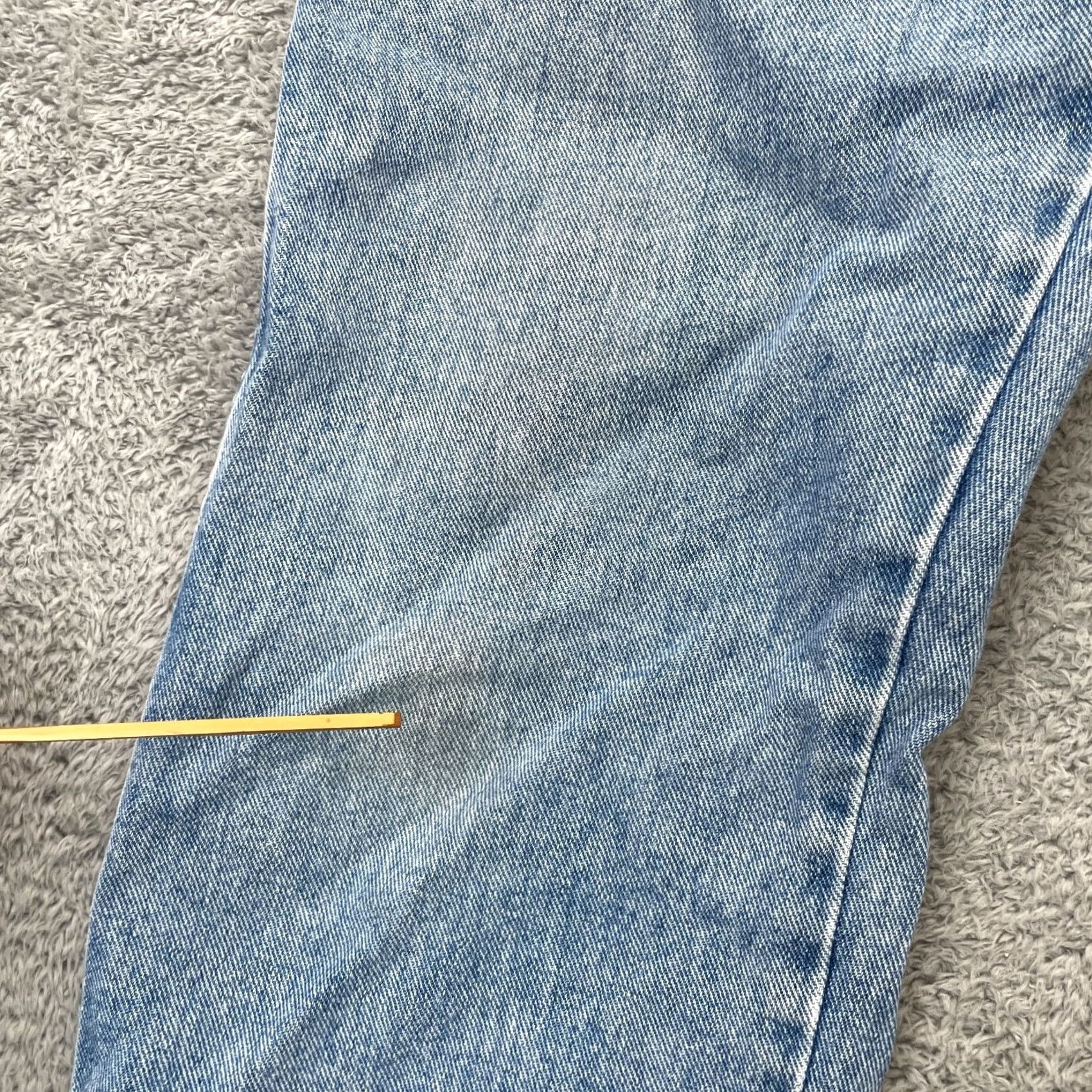 Wrangler Wrangler Jeans Mens 36x32 Blue Tapered Leg Original Fit Rise High Cowboy Cut Jeans Regular 5-Pocket Denim Cotton Wrangler Cowboy Cut Mens Blue 13MWZAW Size US 36 / EU 52 - 4 Thumbnail