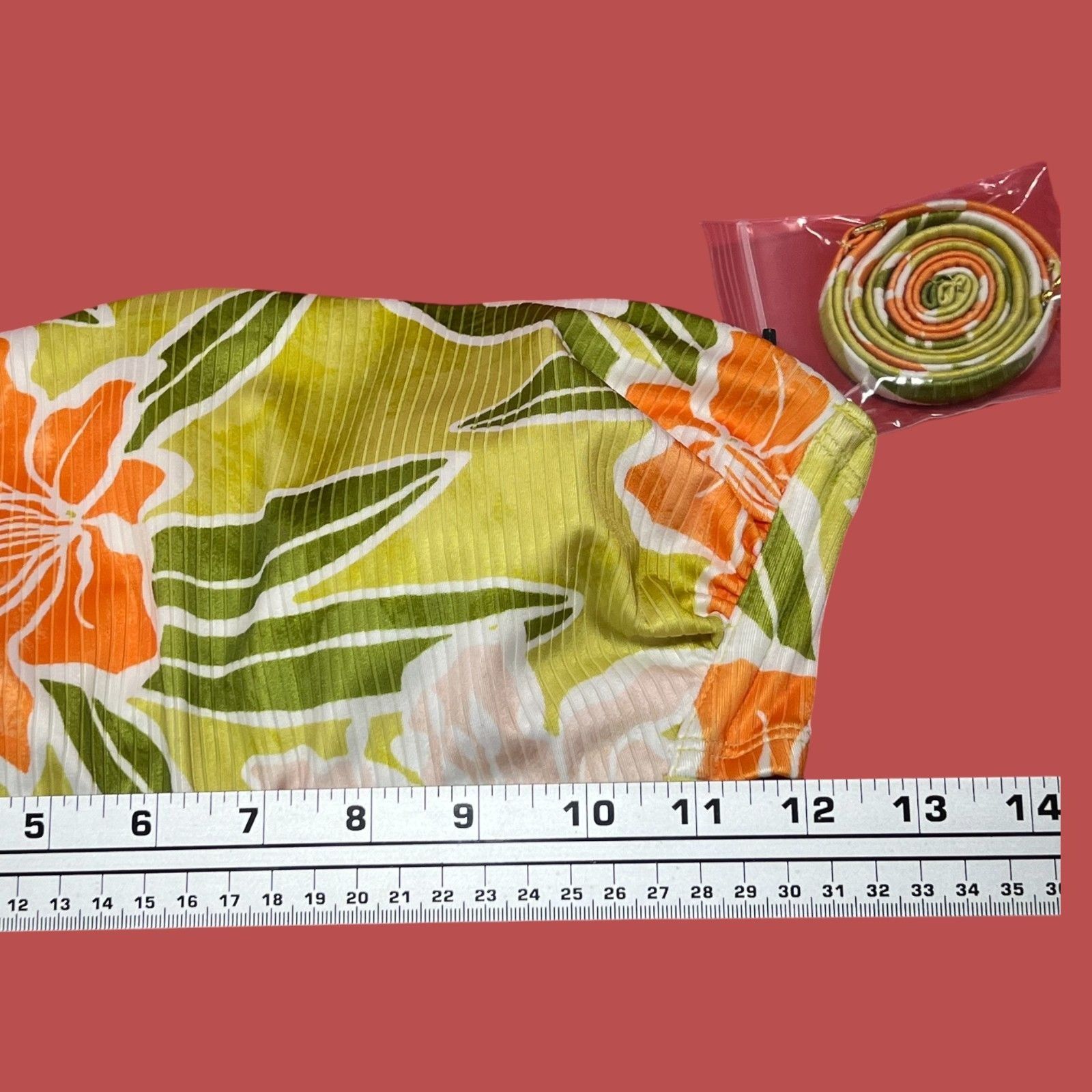 Other Shade & Shore - Women's Ribbed Hidden Underwire Bandeau Biki Size ONE SIZE - 7 Thumbnail