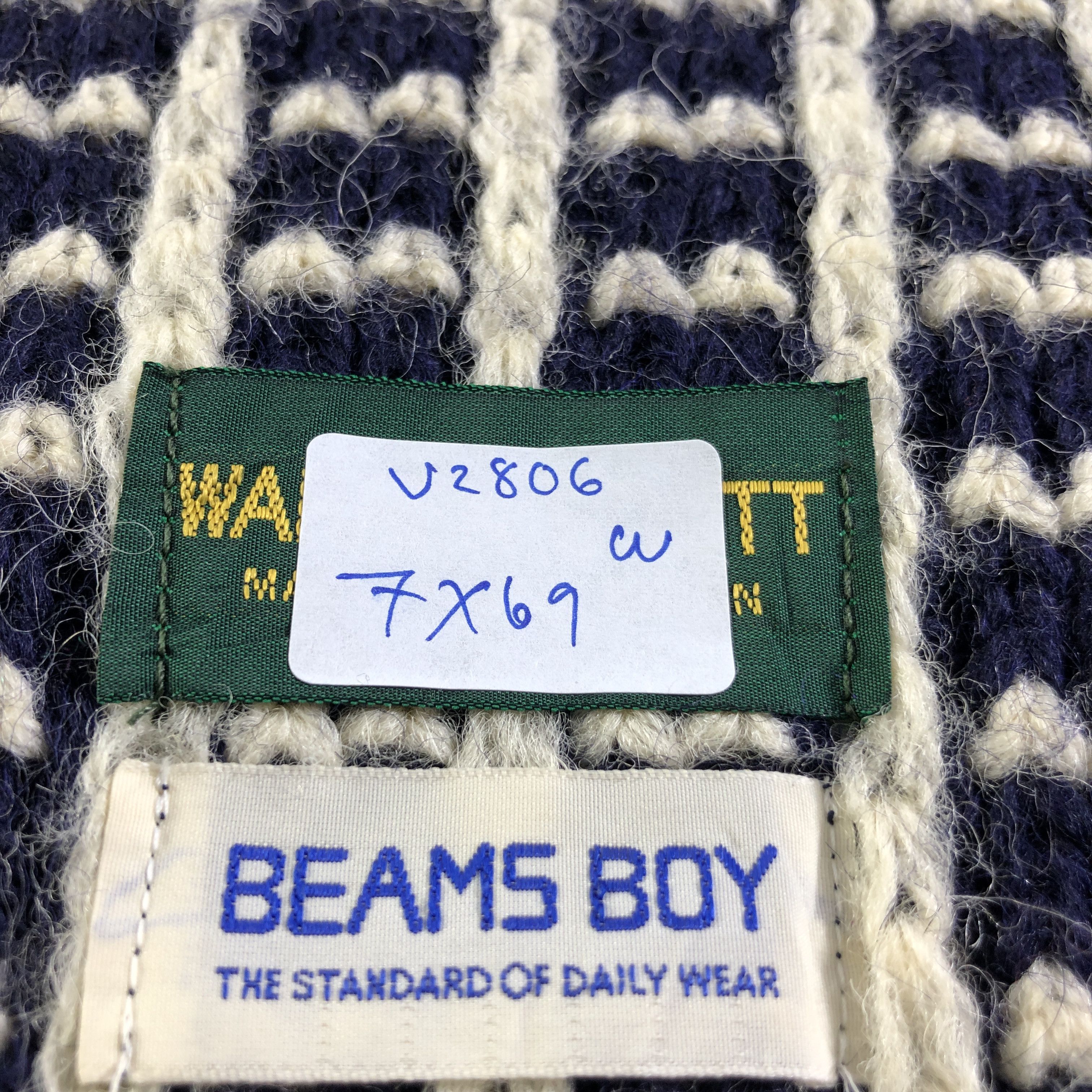 Beams Plus Beams Boy Wool Scarf Muffler Neckwear V2806 Size ONE SIZE - 7 Thumbnail