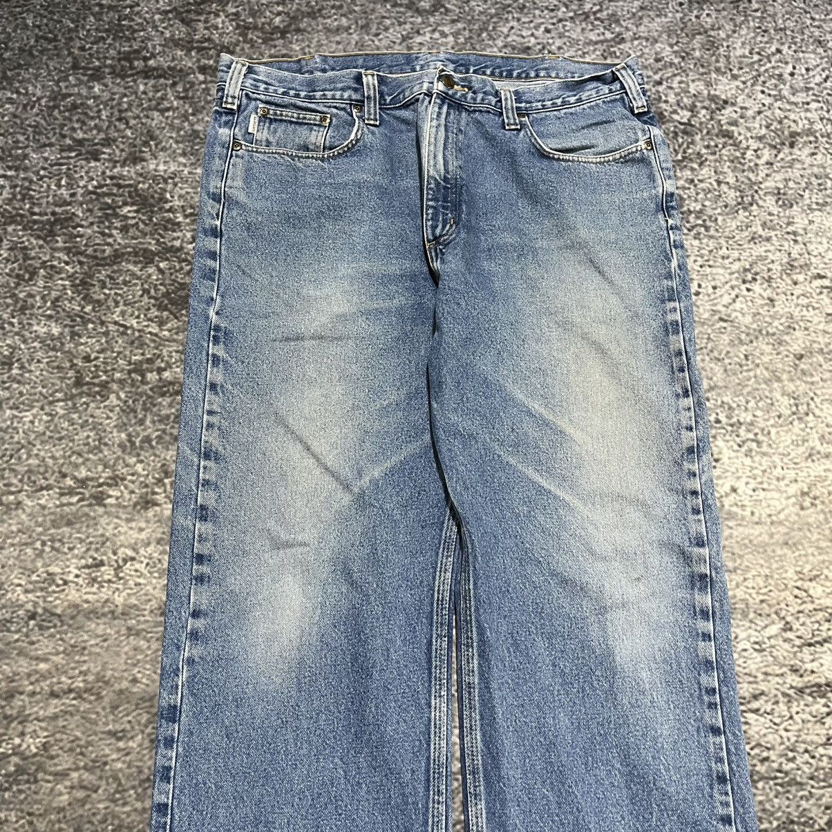 Carhartt Vintage Carhartt Blue Workwear Skater 2000s Jeans 40x33 Size US 40 / EU 56 - 5 Thumbnail