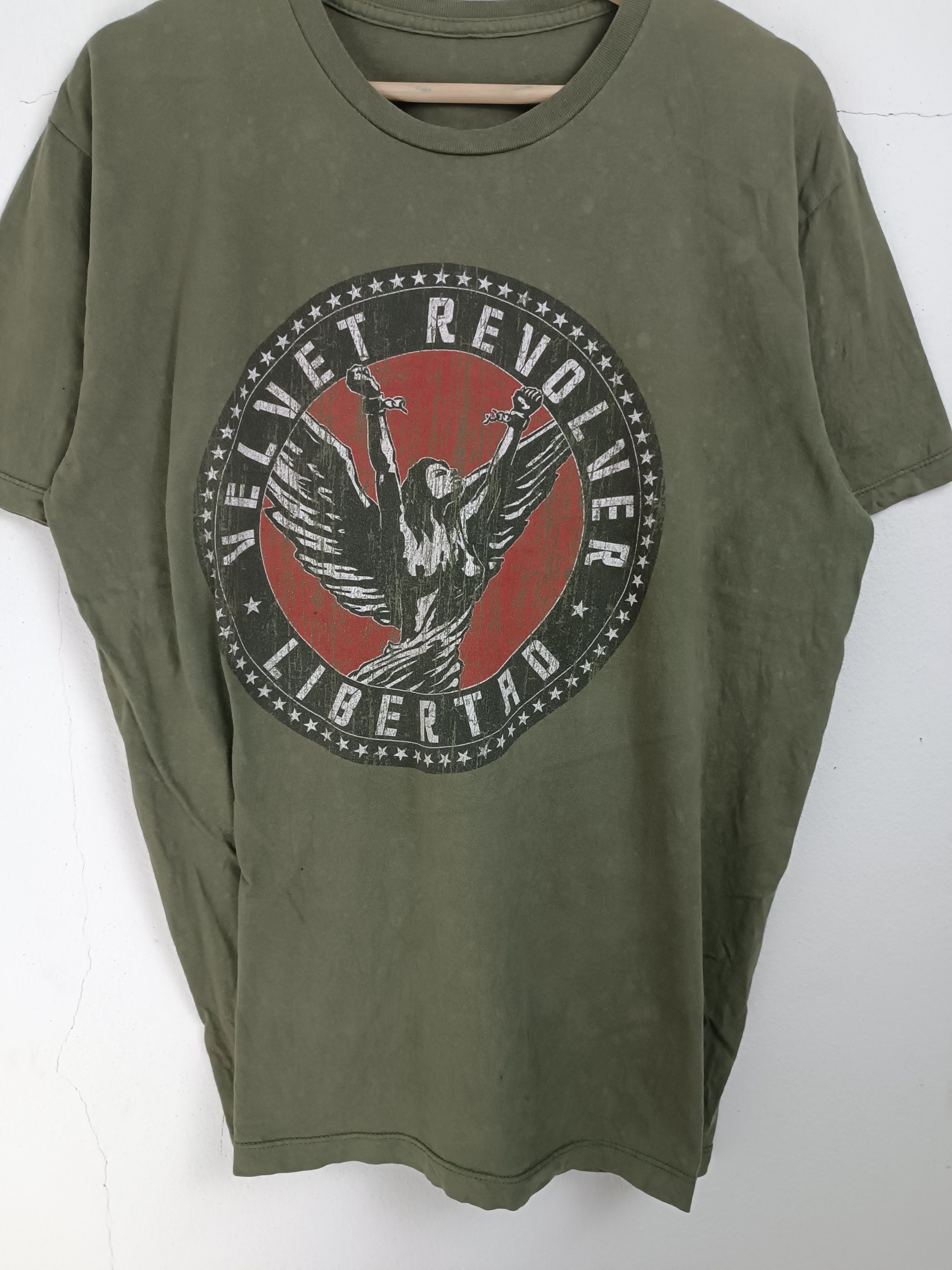 Band Tees THRASH FADED VINTAGE '08 VELVET REVOLVER TOUR TEE Size US L / EU 52-54 / 3 - 6 Thumbnail