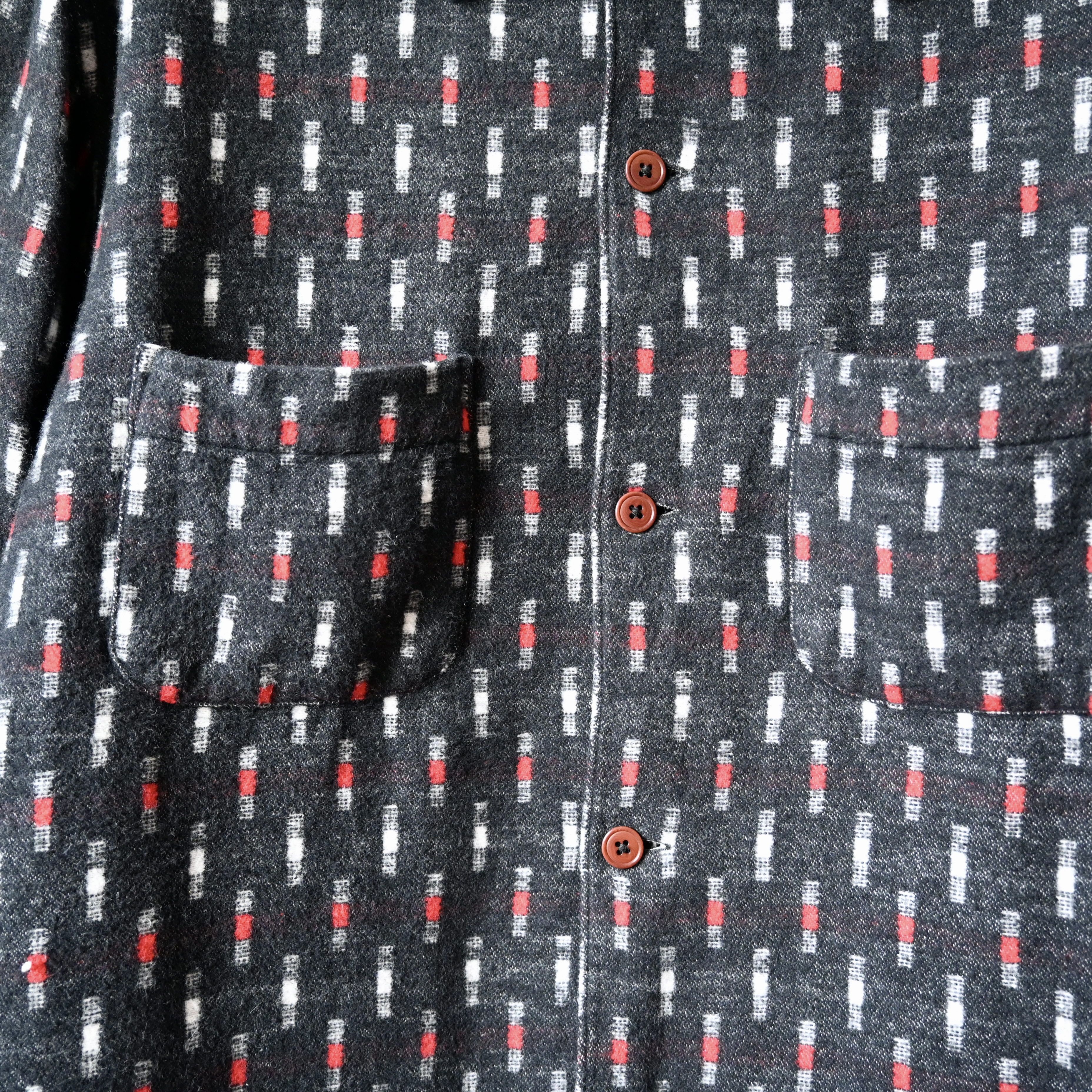 Pherrow's Pherrow's dobby fleeced cotton square shirt, made in Japan Size US L / EU 52-54 / 3 - 7 Thumbnail