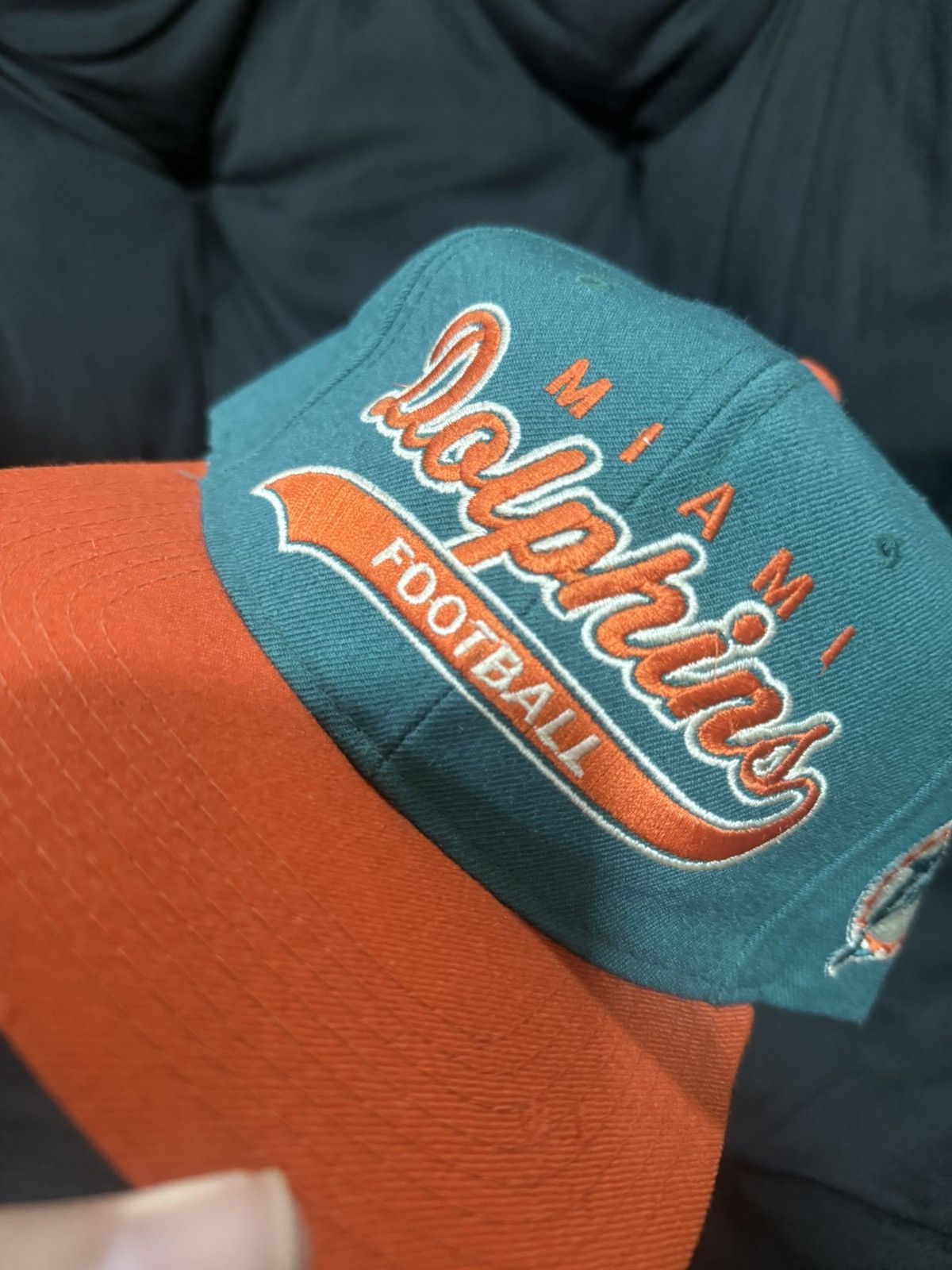 Starter Vintage 90s miami dolphins tailsweep starter snapback cap Size ONE SIZE - 2 Thumbnail