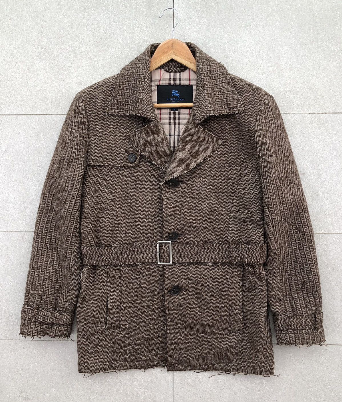 Burberry Burberry Blue Label Coat Mens Wool Winter Warm Jacket Size US M / EU 48-50 / 2 - 4 Thumbnail