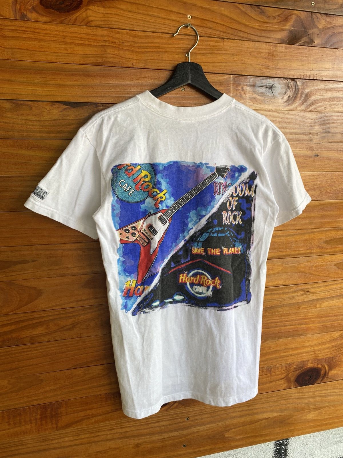Hard Rock Cafe Vintage 1996 Hard Rock Cafe Orlando “Kingdom of Rock” HeavyT Size US S / EU 44-46 / 1 - 5 Thumbnail