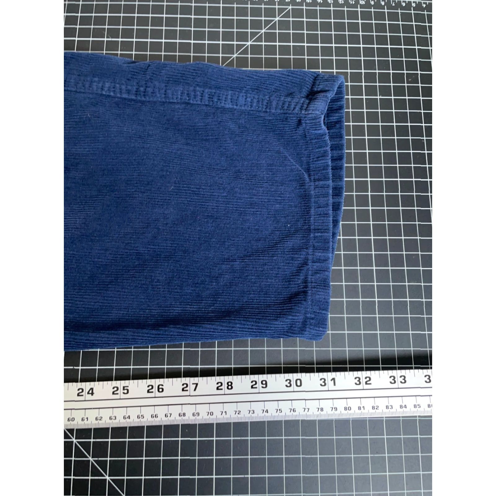 Vintage VINTAGE Emergency Exit Men's Cargo Pants Baggy Corduroy 32x31 Dark Blue 90s Grunge Skater Size US 32 / EU 48 - 6 Thumbnail