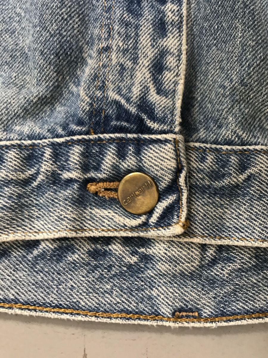 Carhartt × Vintage Carhartt double knee B73 DST Denim Size US 37 - 4 Thumbnail