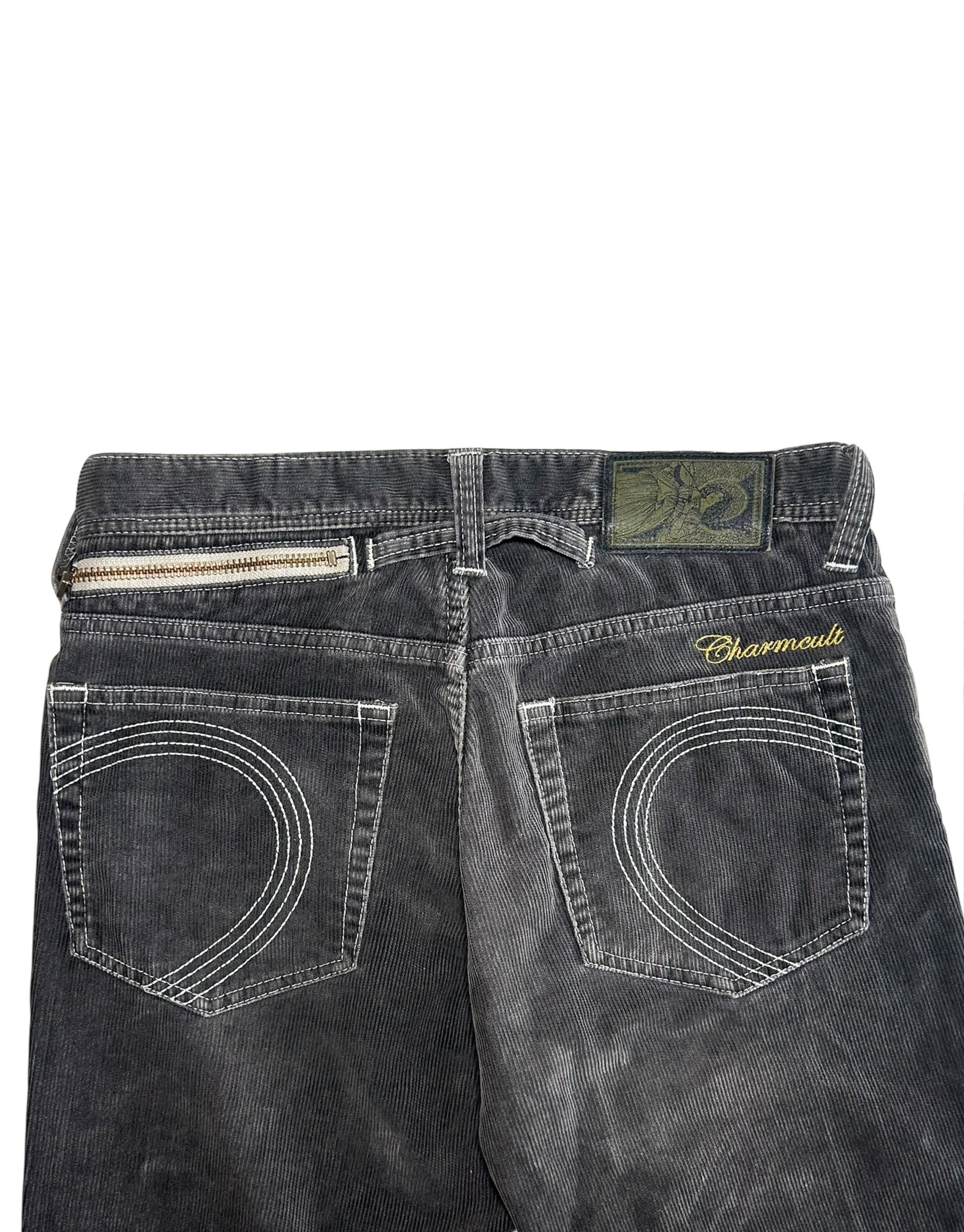 Japanese Brand Charmcult Curved Cord Pants Size US 30 / EU 46 - 5 Thumbnail