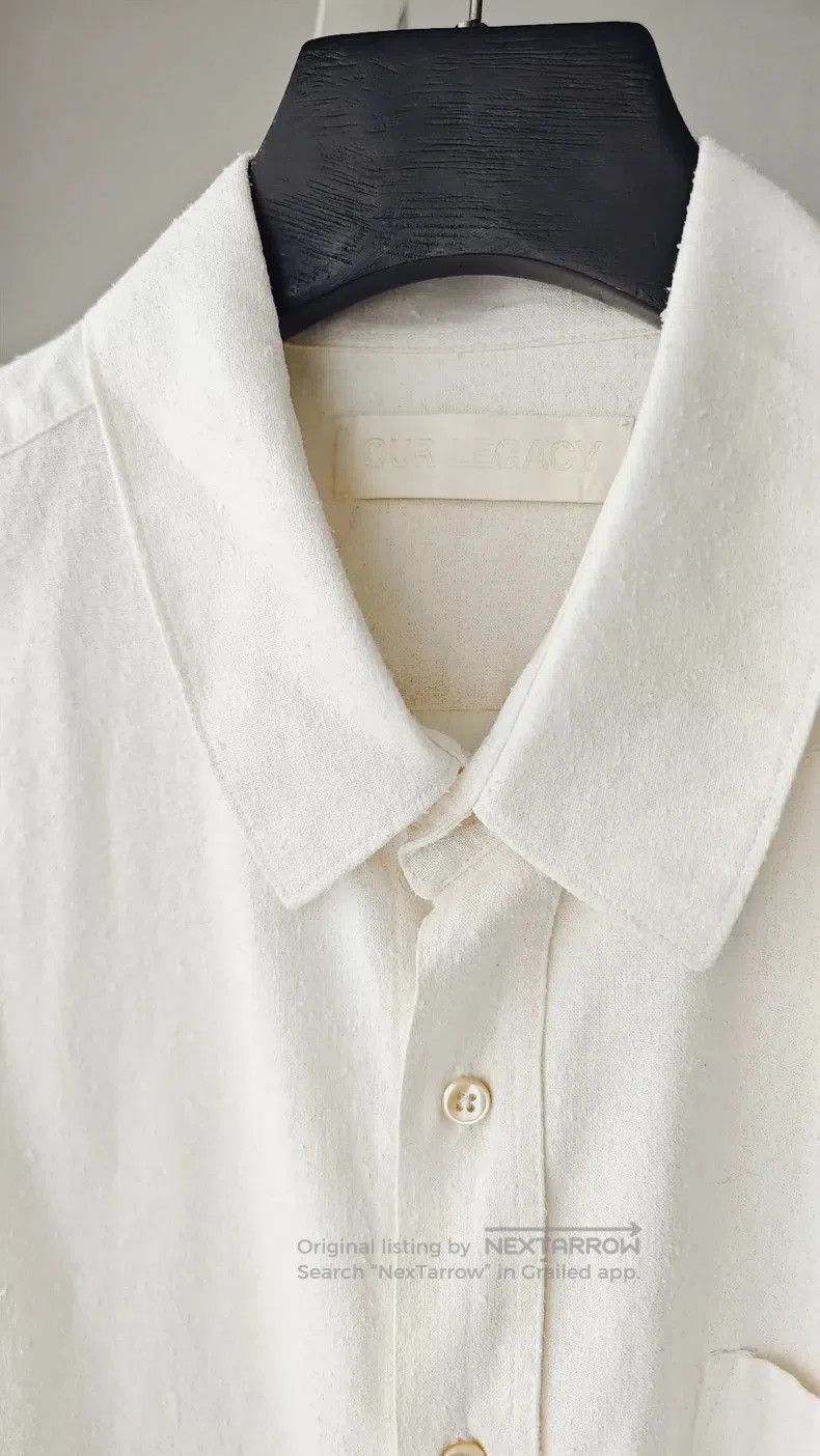 Our Legacy Our Legacy White Button. Size US M / EU 48-50 / 2 - 1 Thumbnail