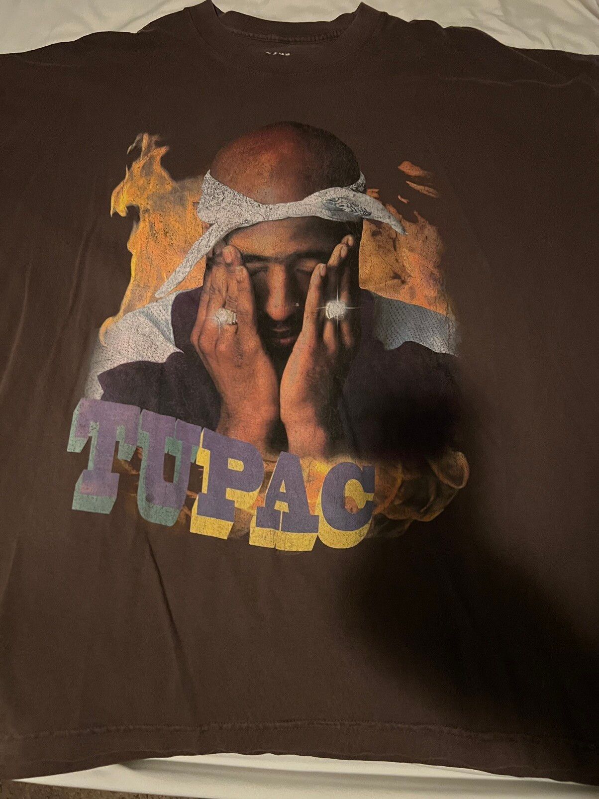 Vintage Tupac 2pac Vinatge modern bootleg Size US XL / EU 56 / 4 - 1 Preview