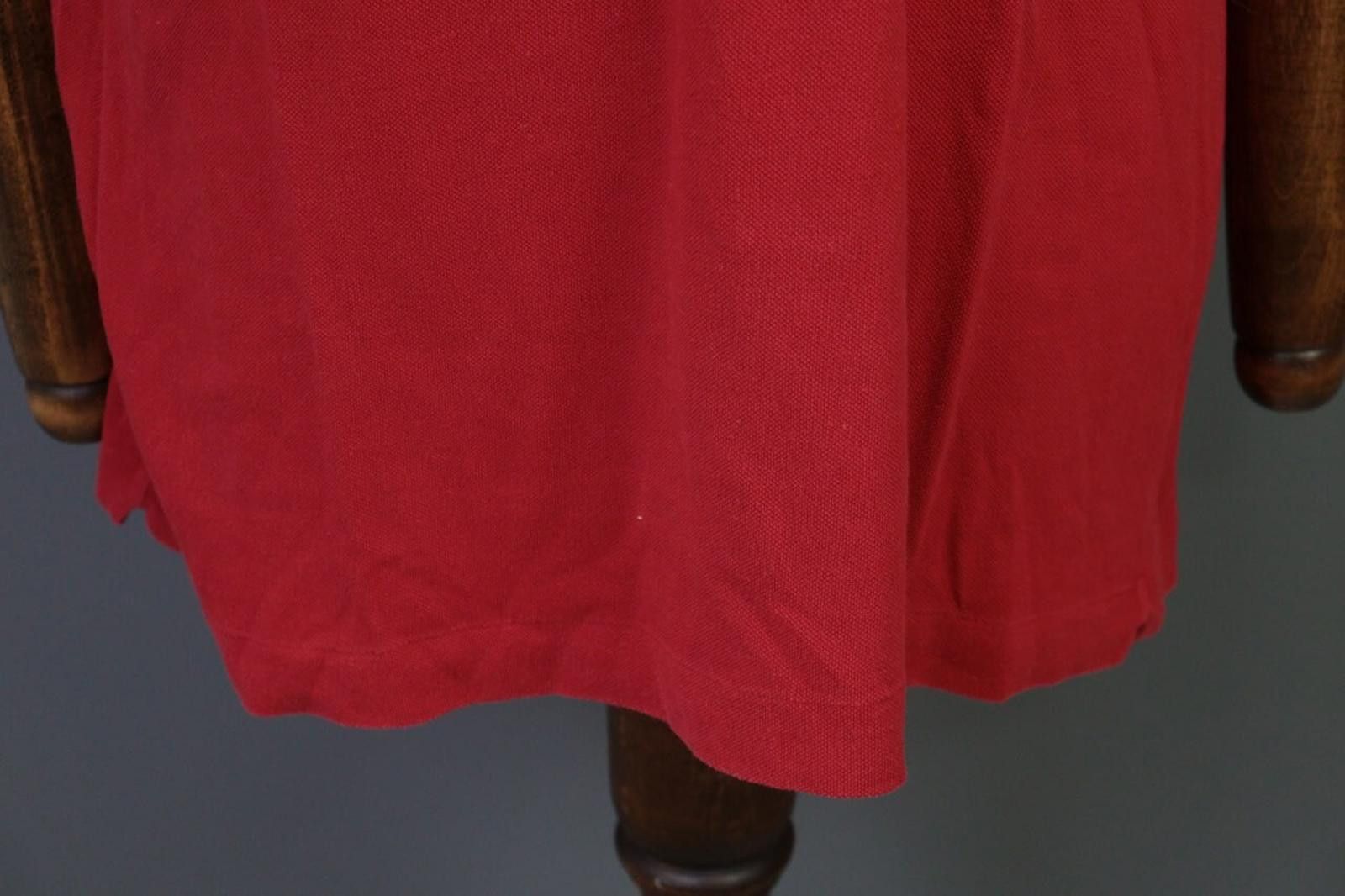 Lacoste Lacoste Red Short Sleeve Polo Shirt Size 6 / XL Size US M / EU 48-50 / 2 - 2 Thumbnail