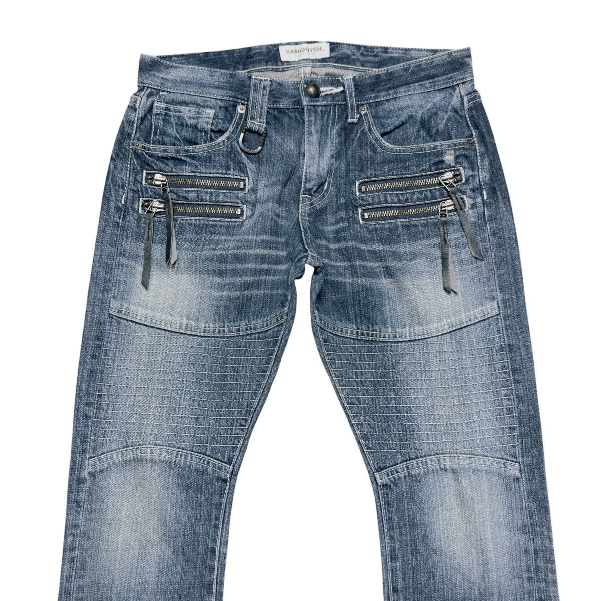 Vanquish Vintage Vanquish Denim Biker Jeans Balmain Size US 30 / EU 46 - 3 Thumbnail