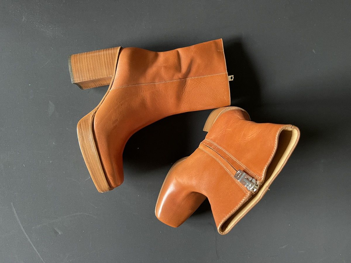 Amiri AMIRI HIGH HELL PLATFORM ANKLE BOOTS SIZE US 40 Size US 9.5 / IT 39.5 - 5 Thumbnail