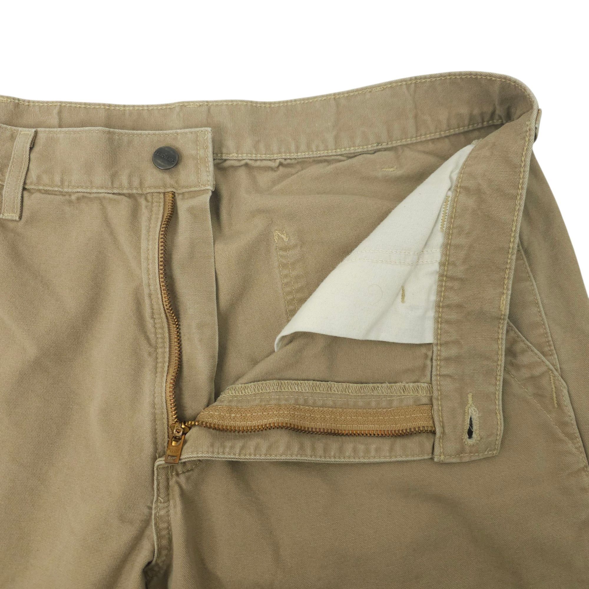 Carhartt Carhartt Relaxed Fit Pant Mens 36x32 READ B299 Canvas Khaki Size US 36 / EU 52 - 7 Thumbnail