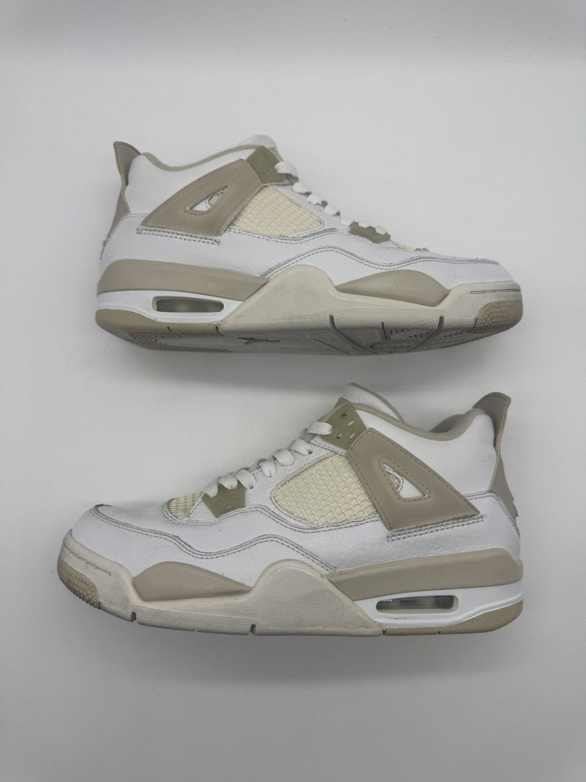 Jordan Brand × Nike Nike Air Jordan Retro 4 Linen GS 487724-118 Youth Size 6.5Y Size US 6.5 / EU 39-40 - 2 Thumbnail